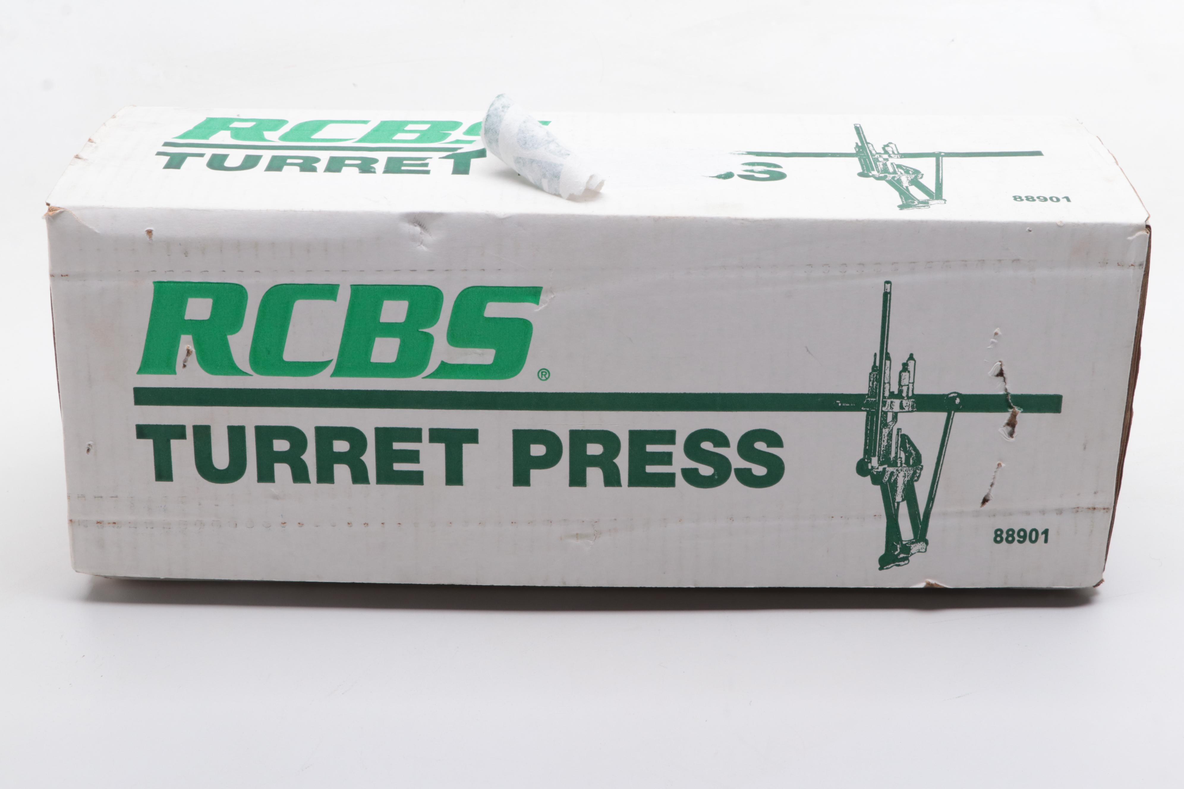 RCBS Turret Press and Turret Head