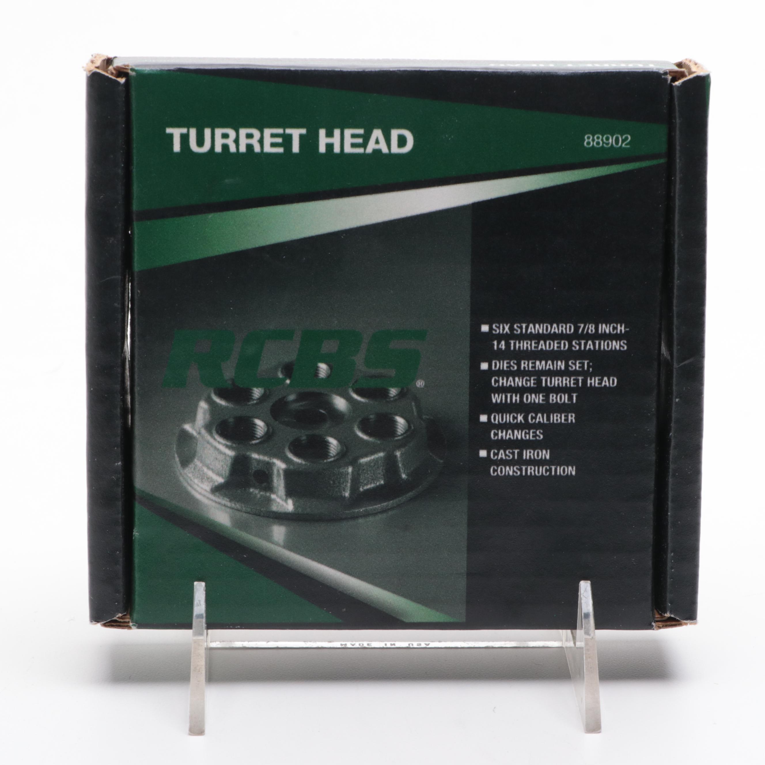 RCBS Turret Press and Turret Head