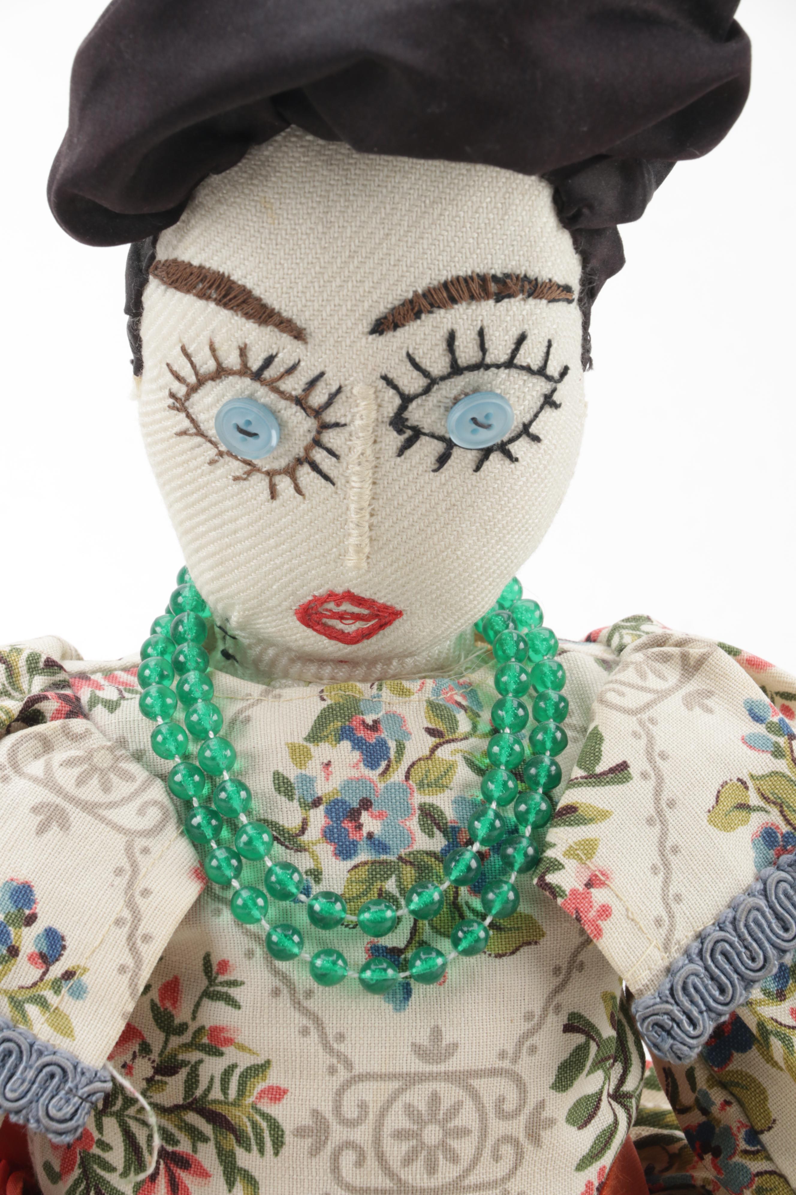 Hand-Crafted Boudoir Bed Dolls