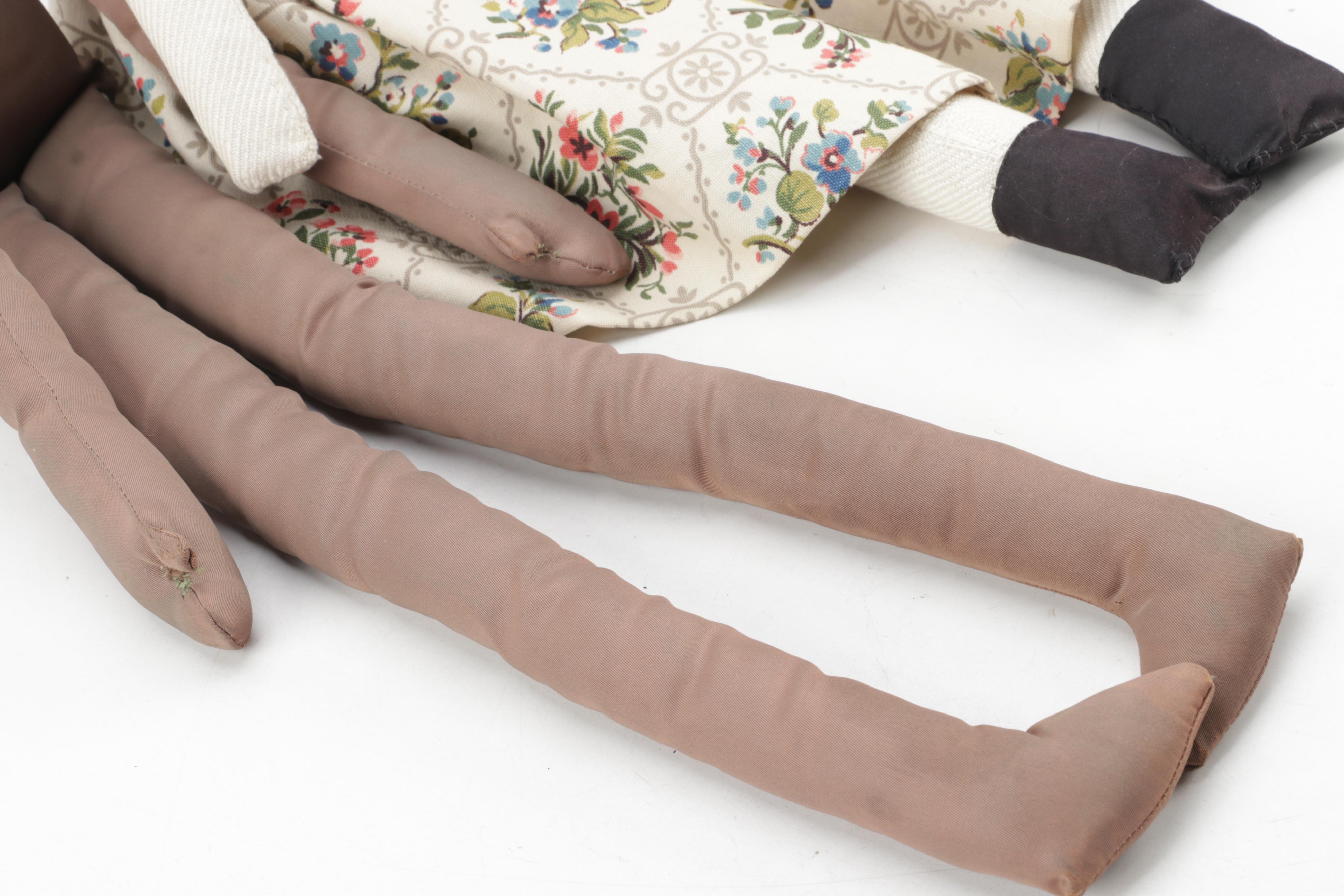 Hand-Crafted Boudoir Bed Dolls