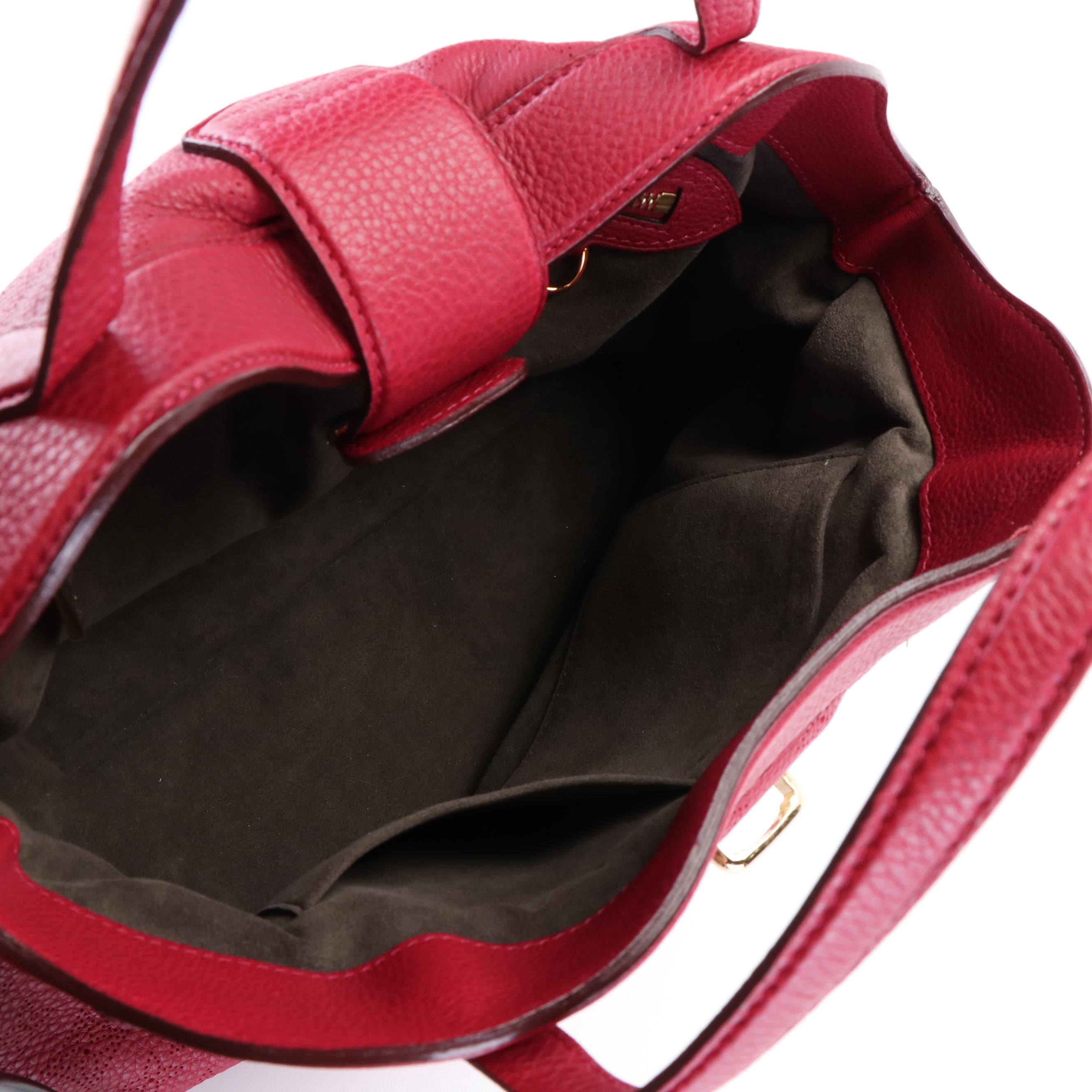 Louis Vuitton Mahina Cirrus PM Handbag in Pink Leather