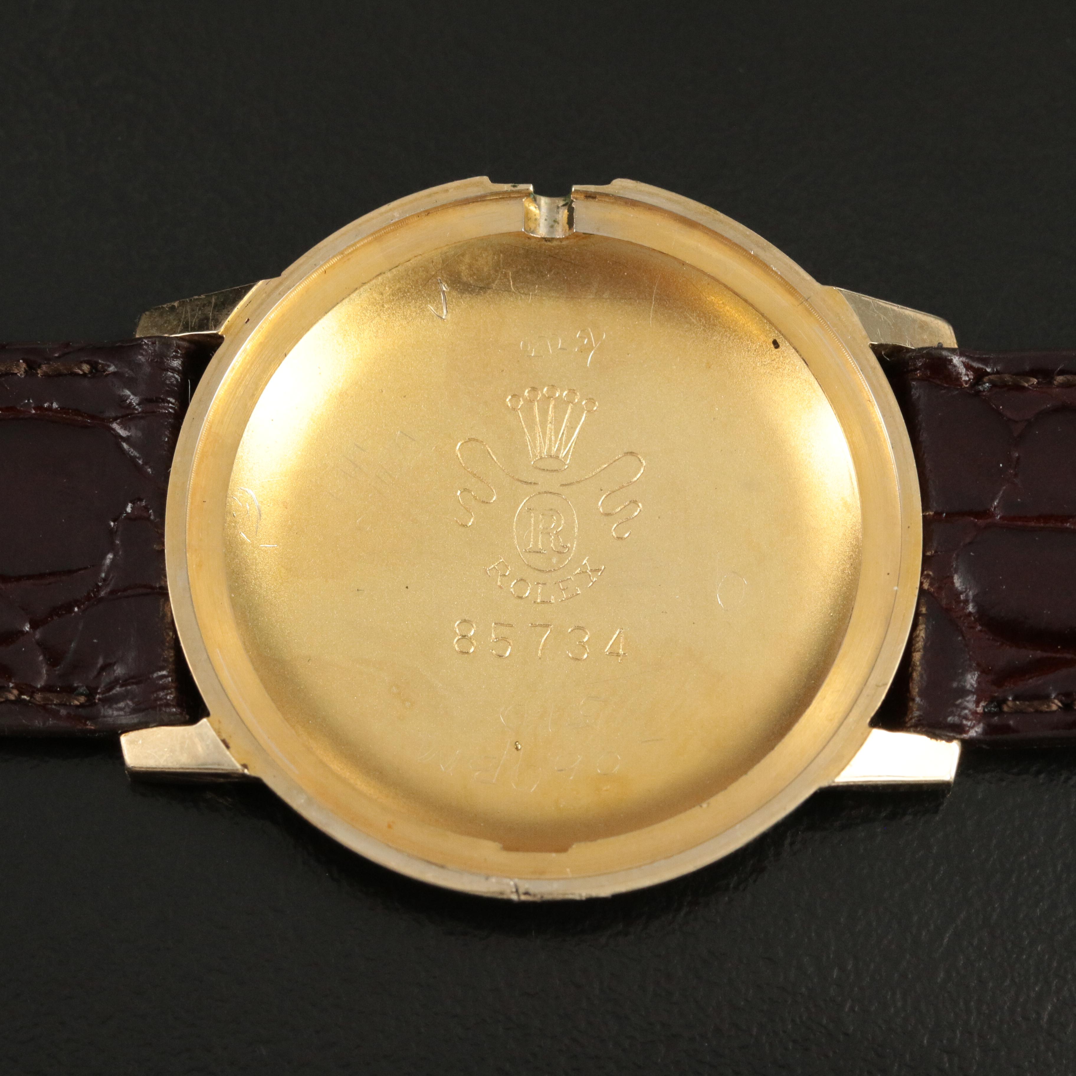 Rolex 14K "Presentation" Manual-Wind Watch