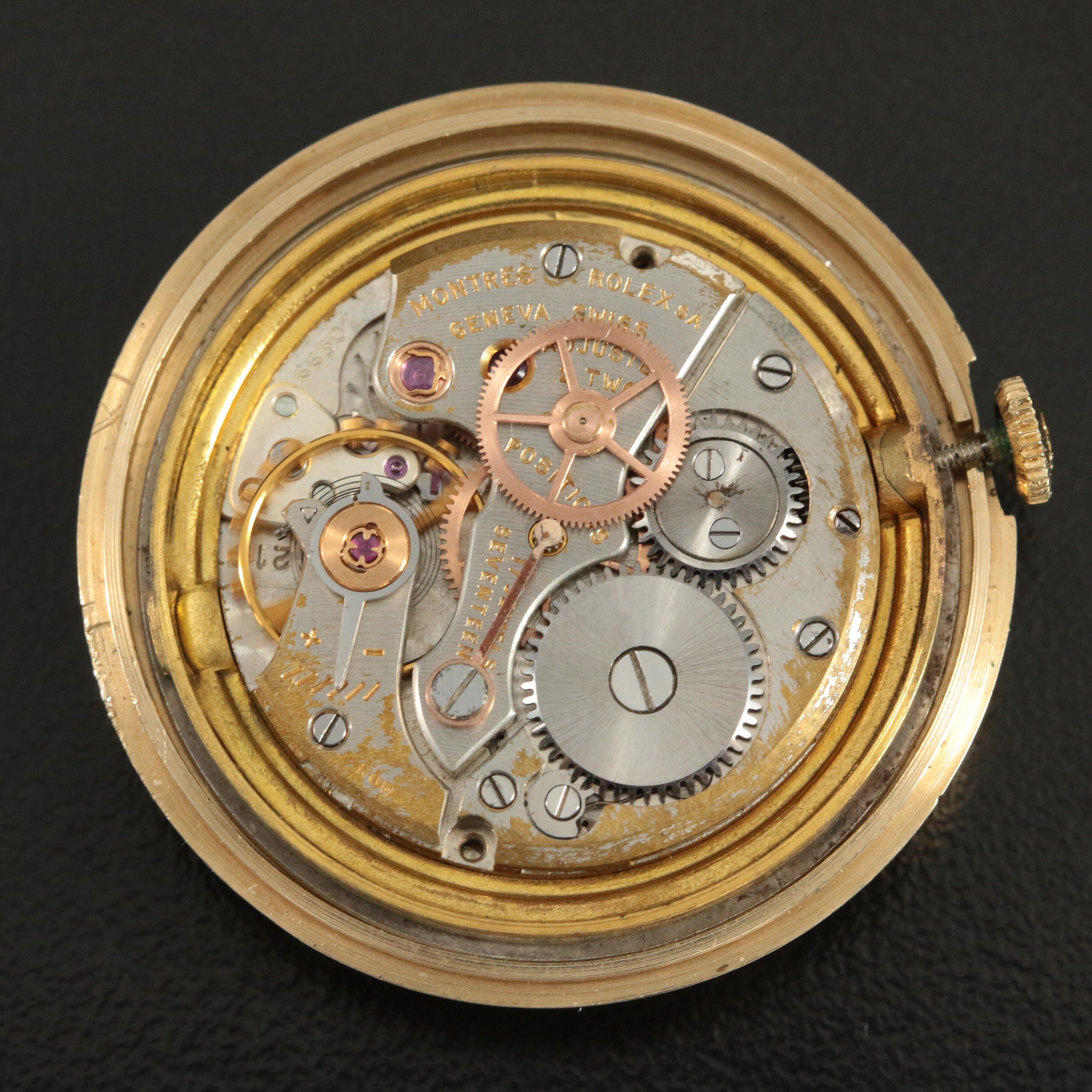 Rolex 14K "Presentation" Manual-Wind Watch