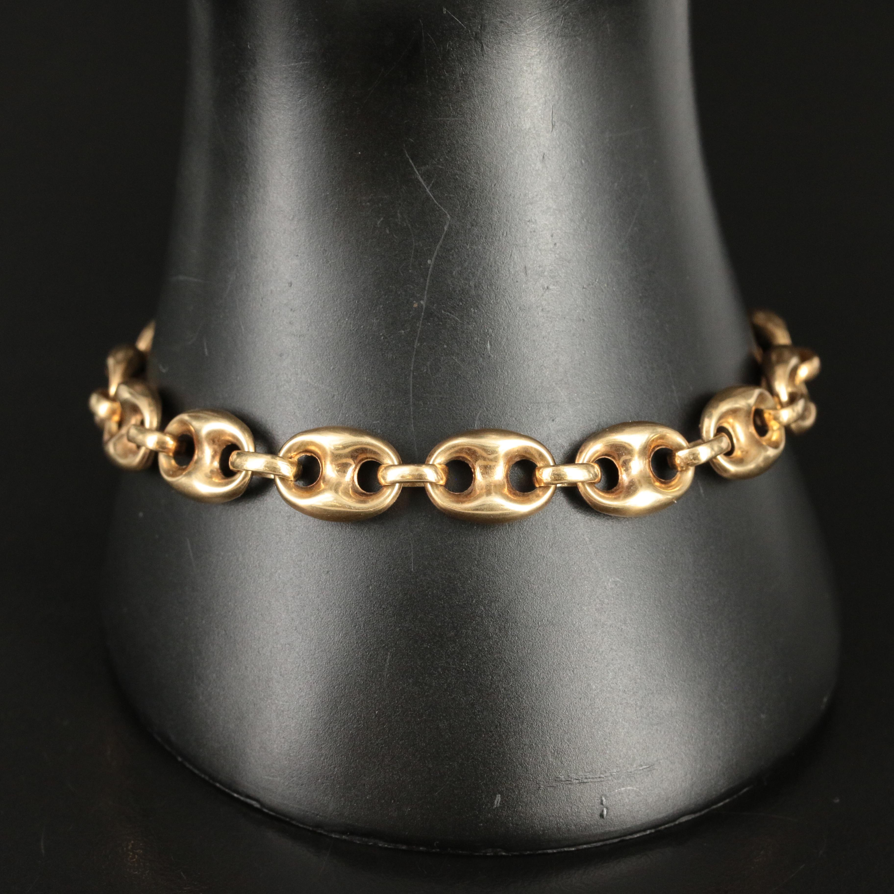 14K Mariner Link Bracelet EBTH