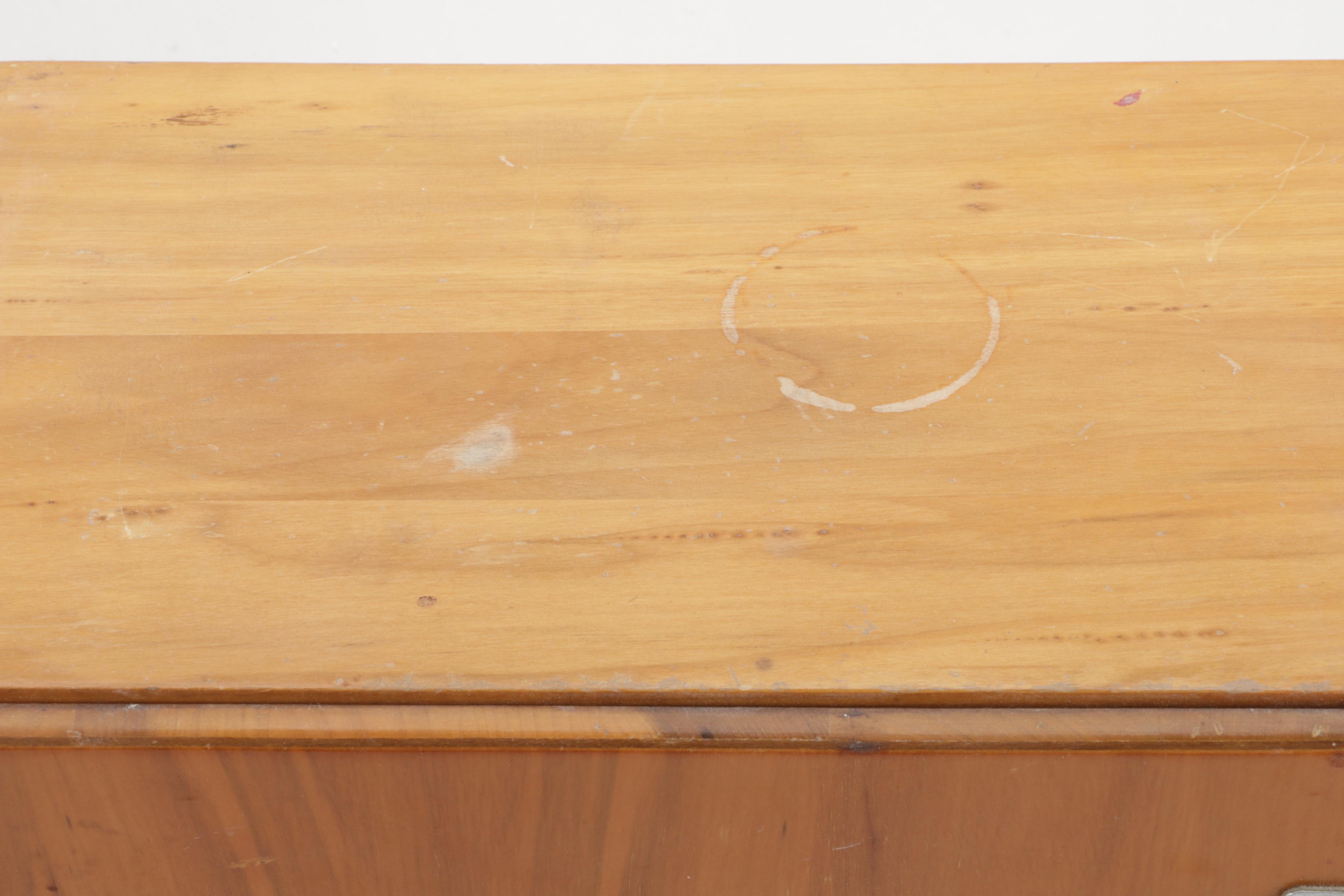 Wooden Barber Shop Sterilizer Cabinet