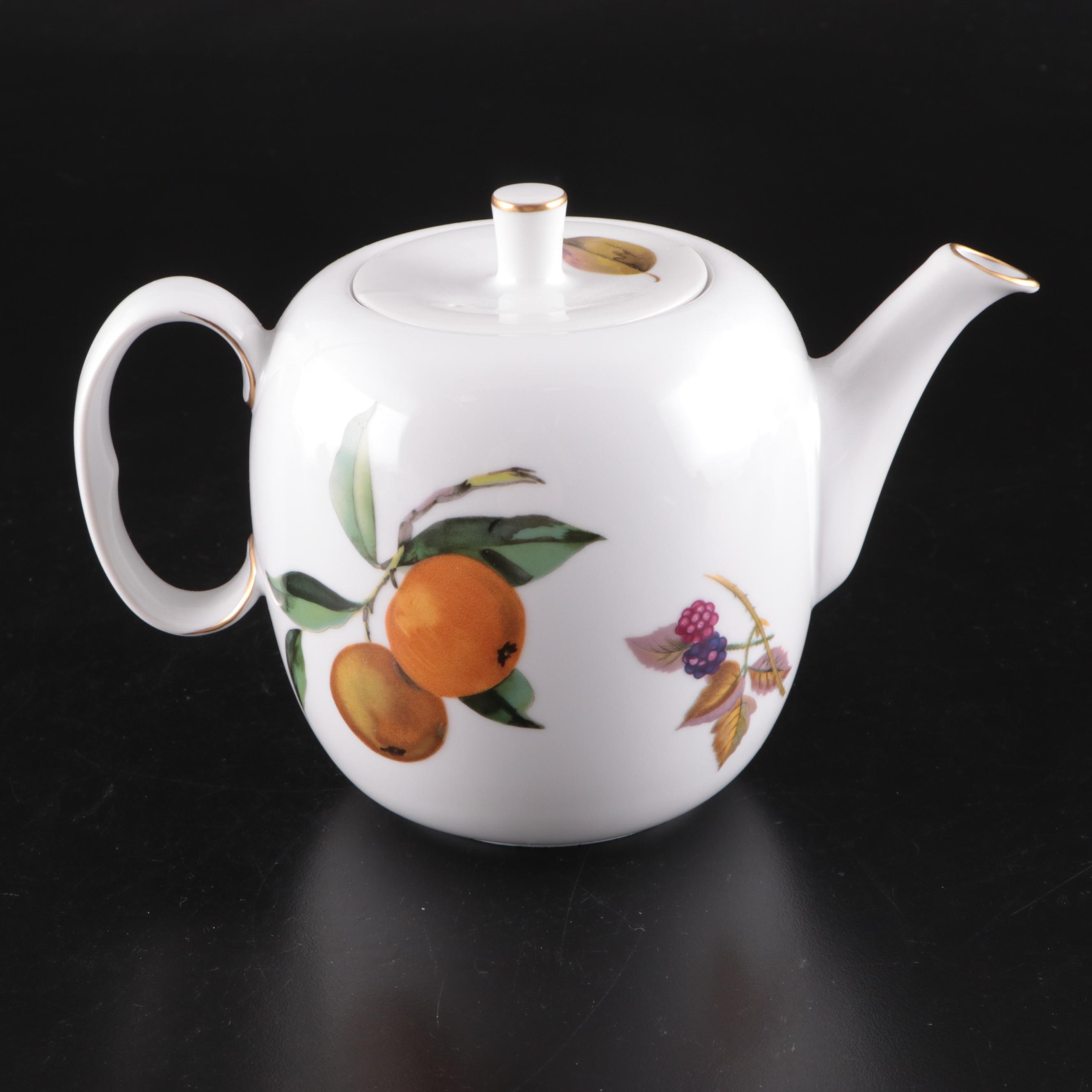 Royal Worcester Porcelain "Evesham" Tableware and Serving Pieces