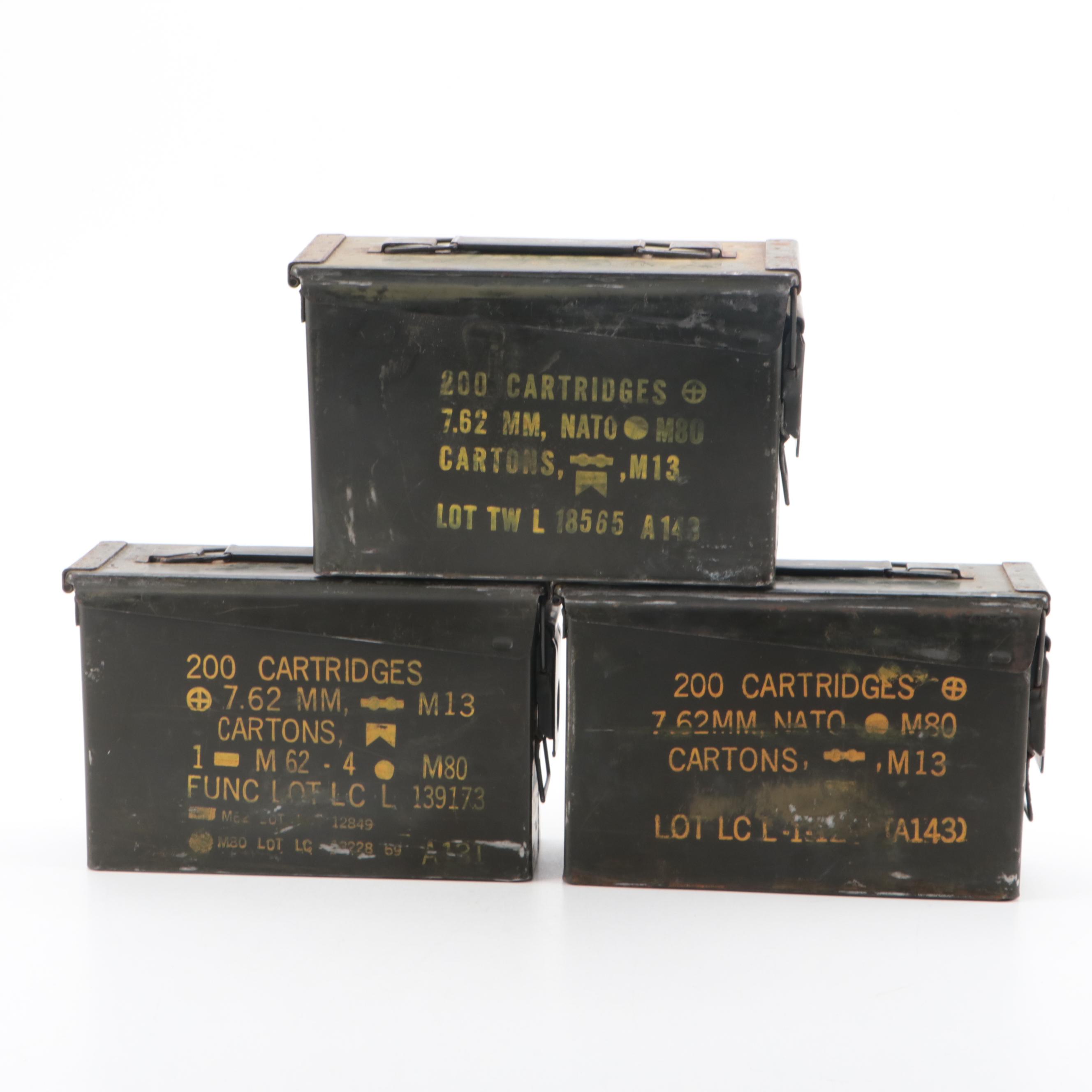 NATO Military Ammunition Boxes