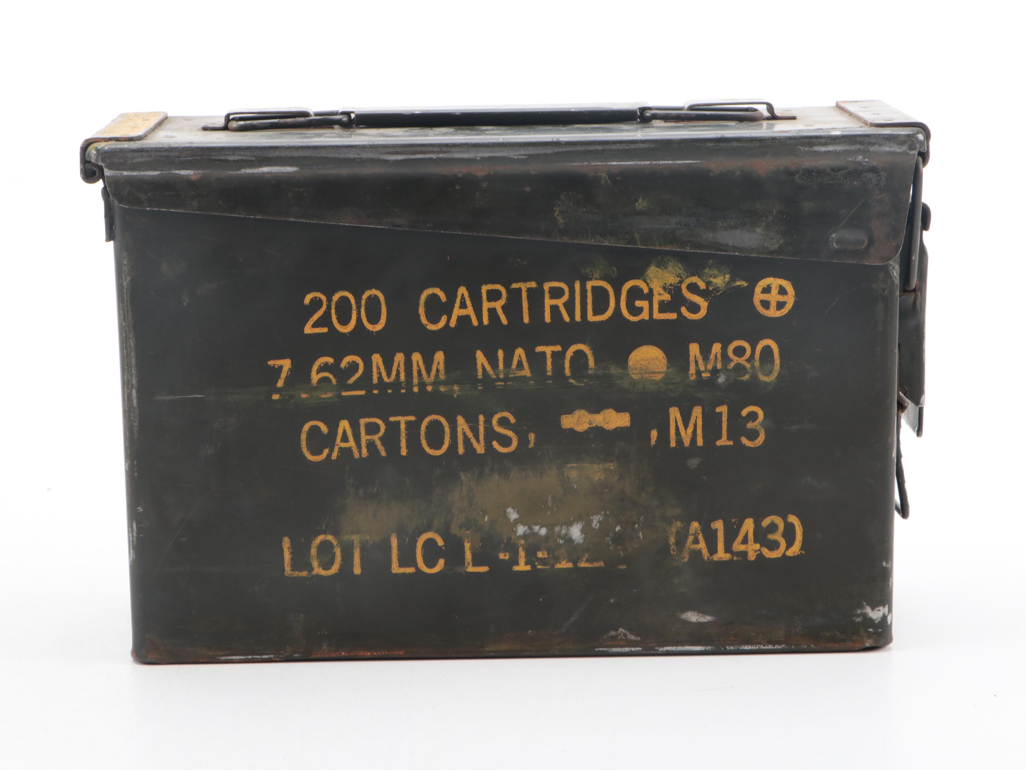 NATO Military Ammunition Boxes