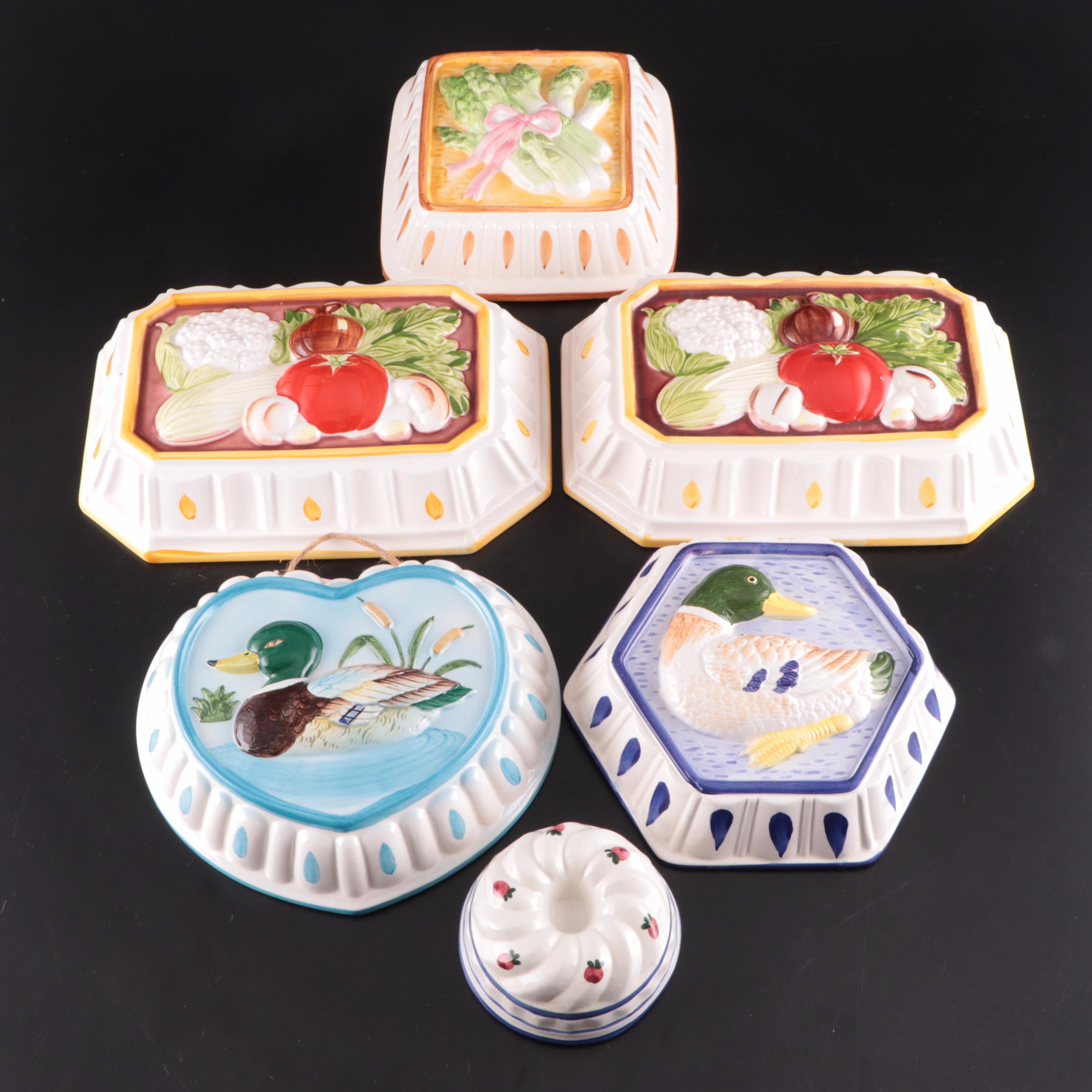 Ceramic Decorative Baking Molds