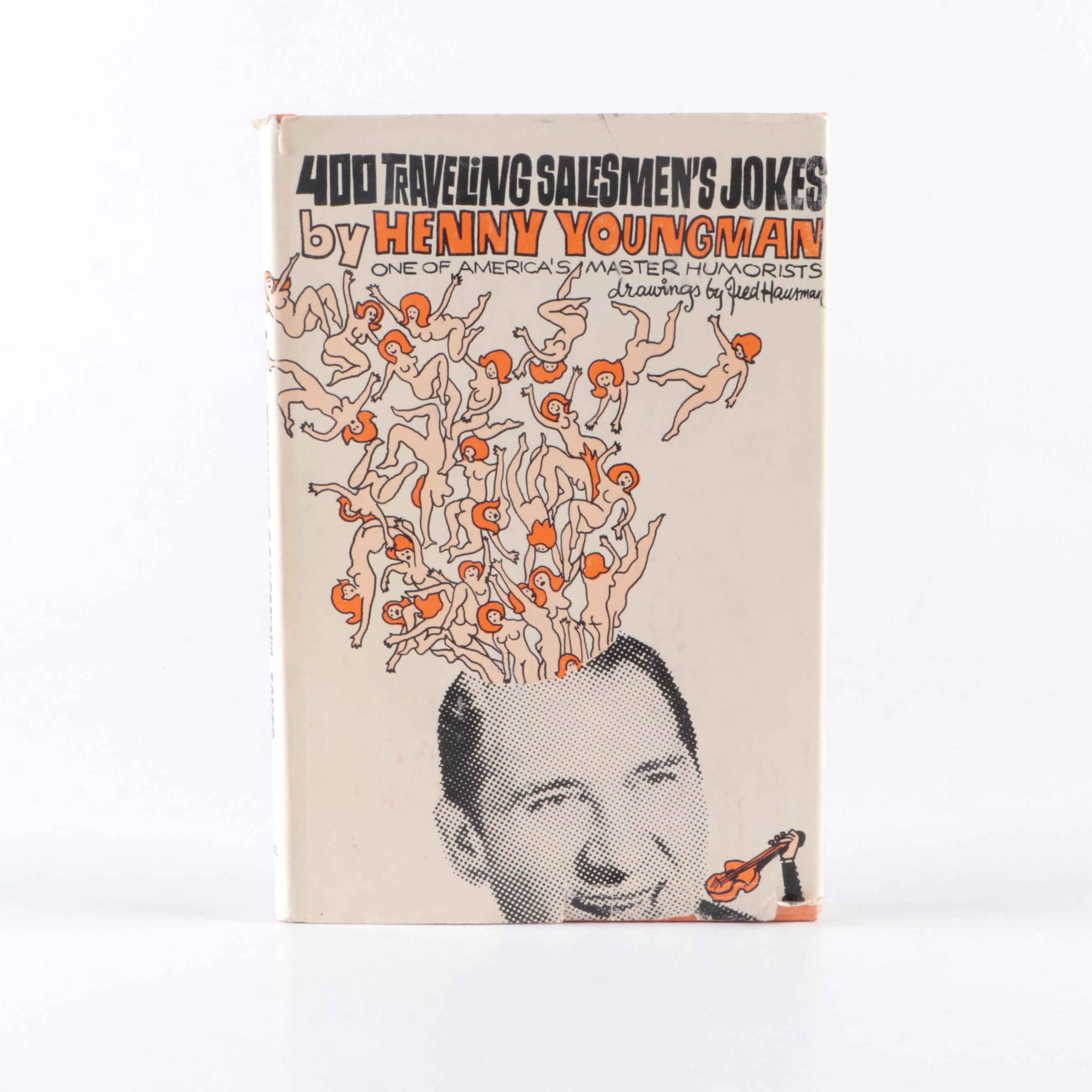 First Edition "400 Traveling Salesmen's Jokes" by Henny Youngman and More