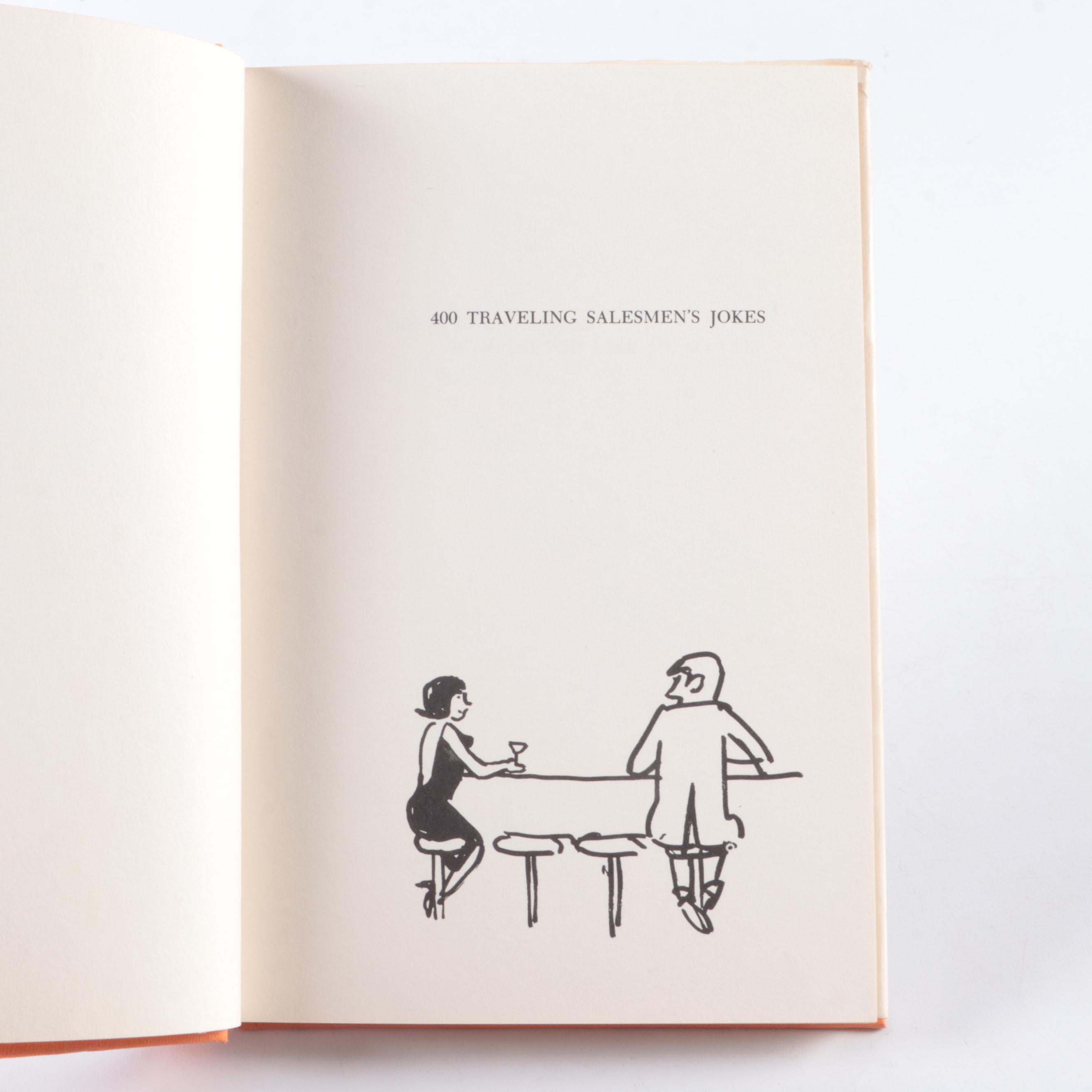 First Edition "400 Traveling Salesmen's Jokes" by Henny Youngman and More