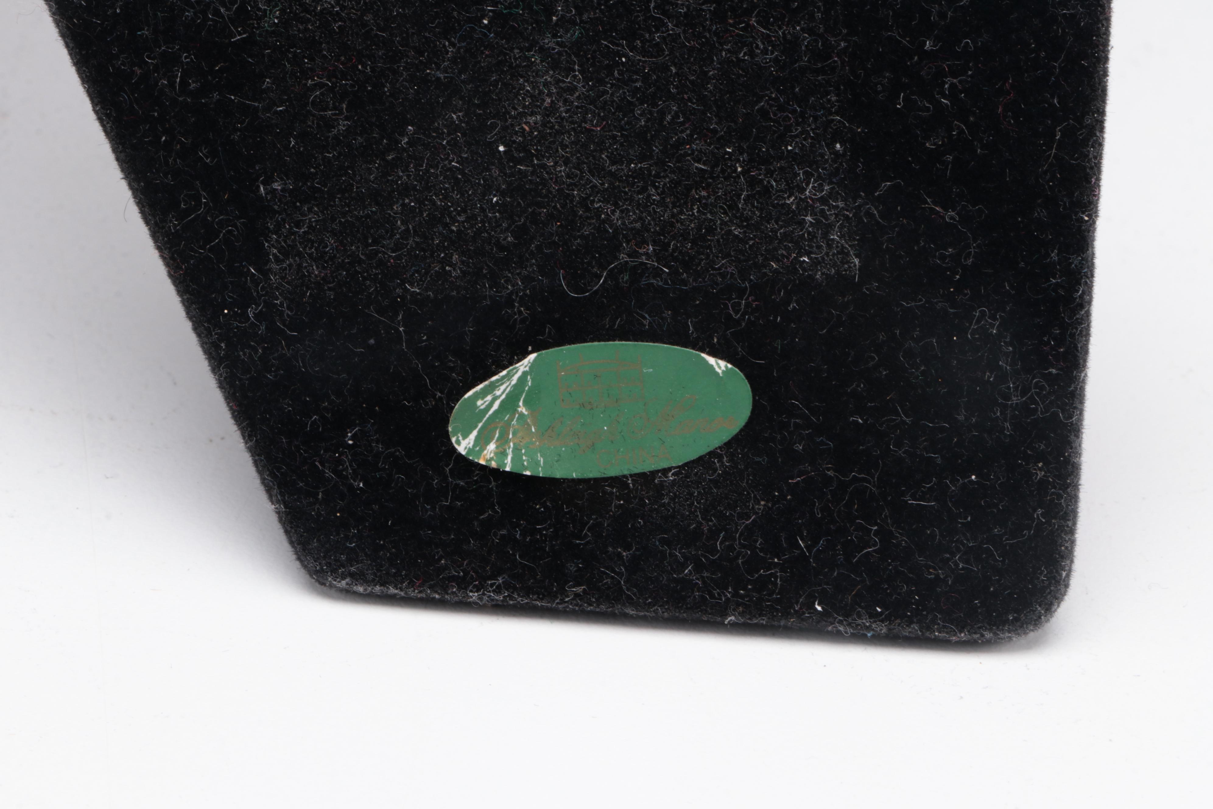 McCoy Pottery Planter with Guinness Pint Glass and Other Decor