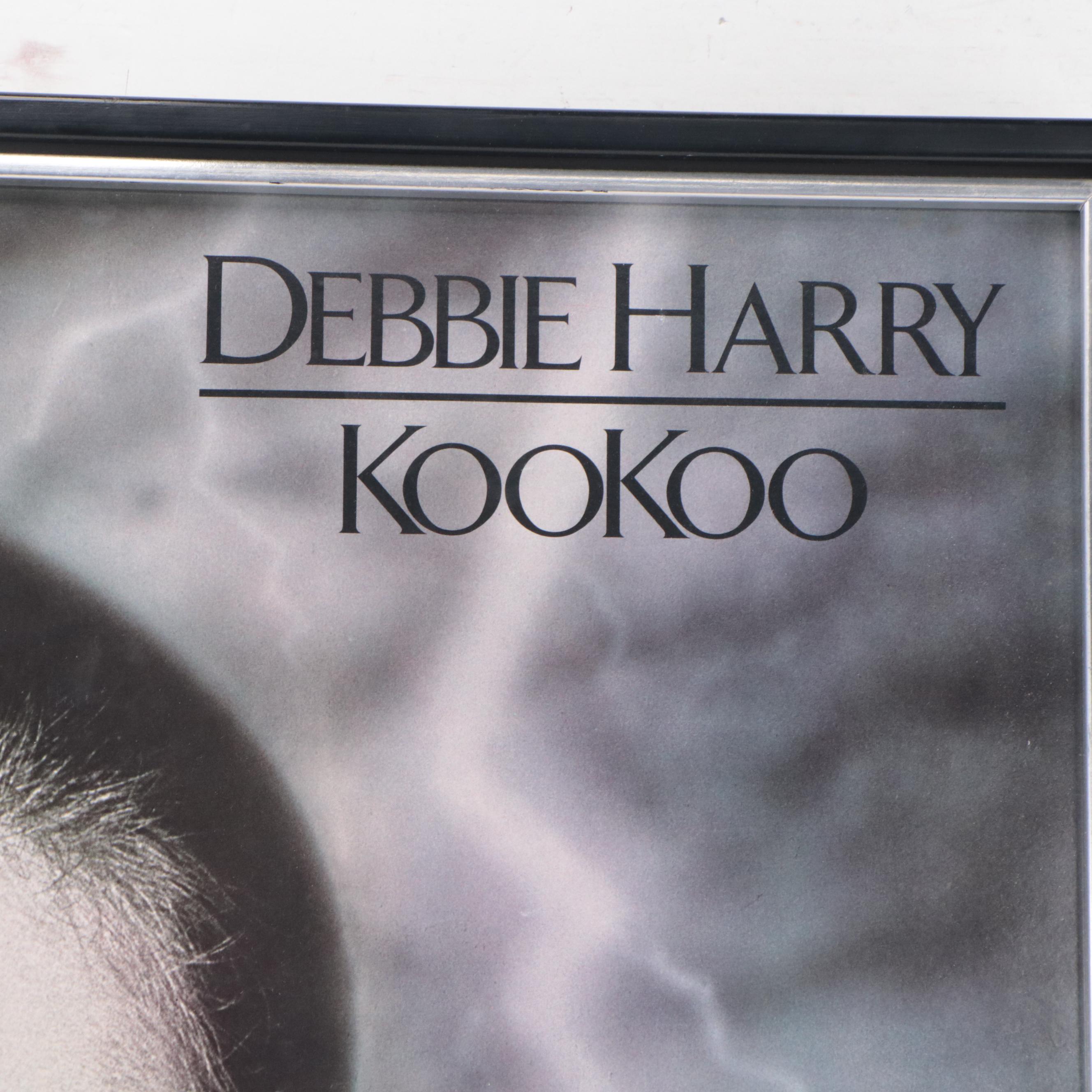 Offset Lithograph Poster of Debbie Harry Album Cover After H.R. Giger