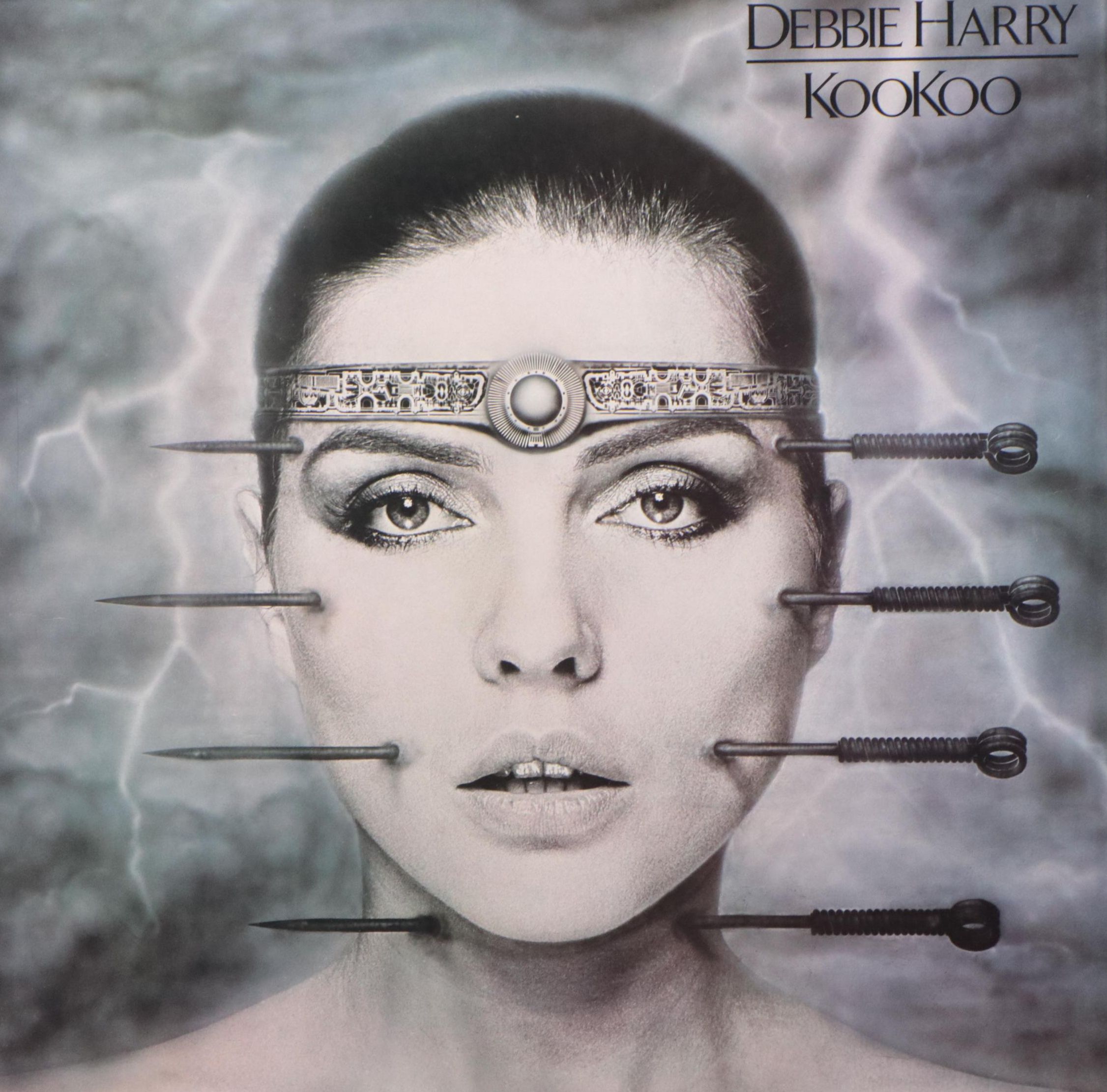Offset Lithograph Poster of Debbie Harry Album Cover After H.R. Giger