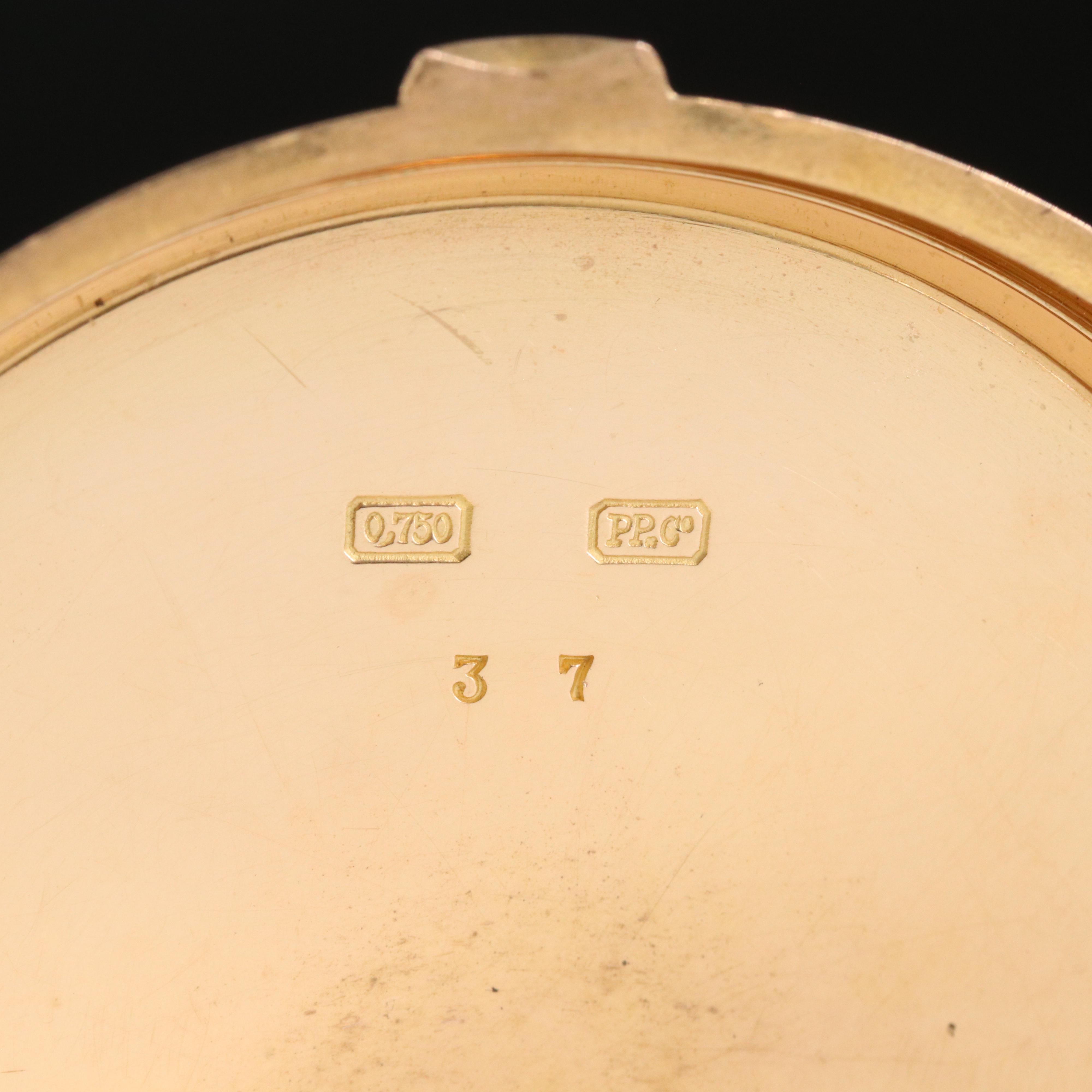 18K Patek Philippe Antique Hunting Case Pocket Watch