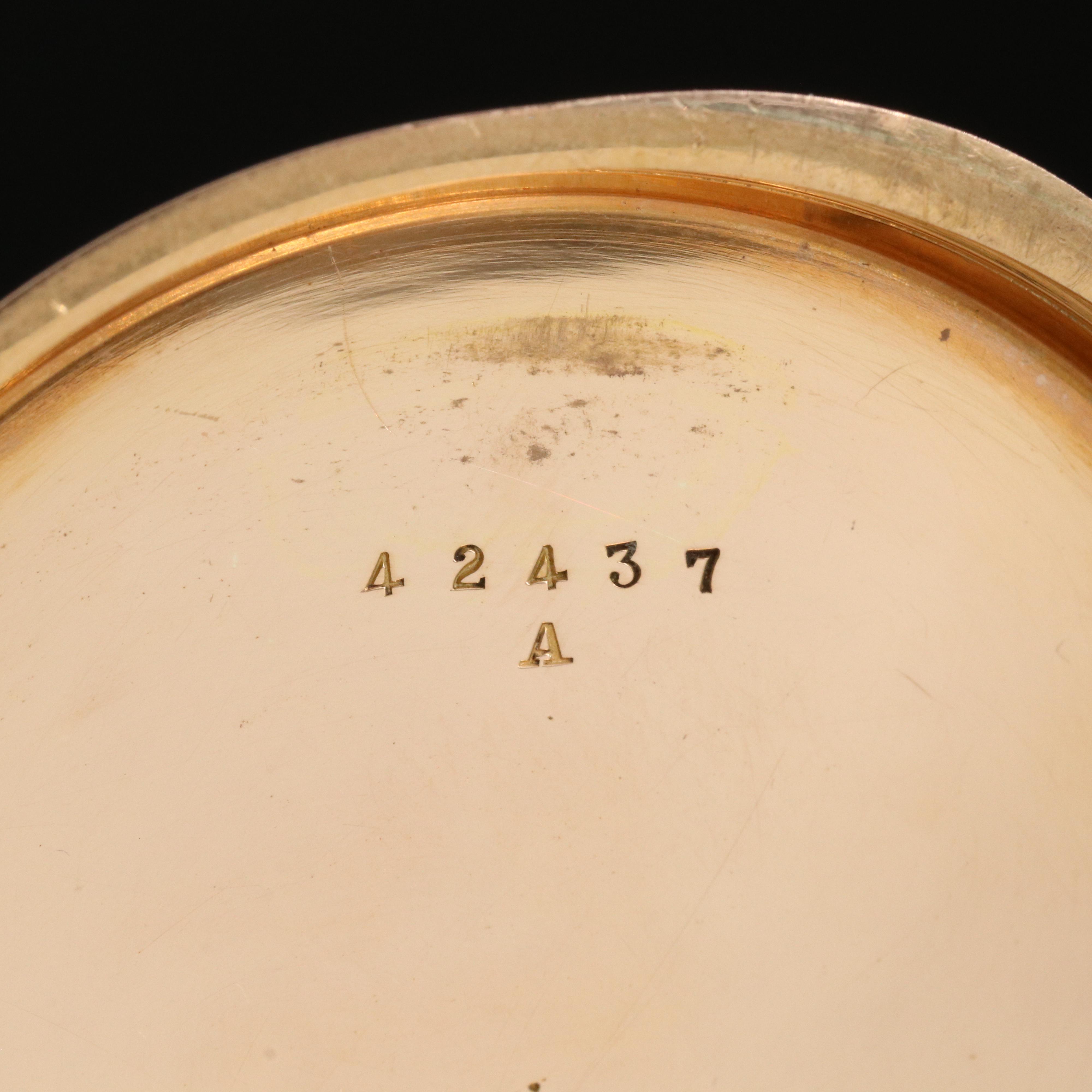 18K Patek Philippe Antique Hunting Case Pocket Watch