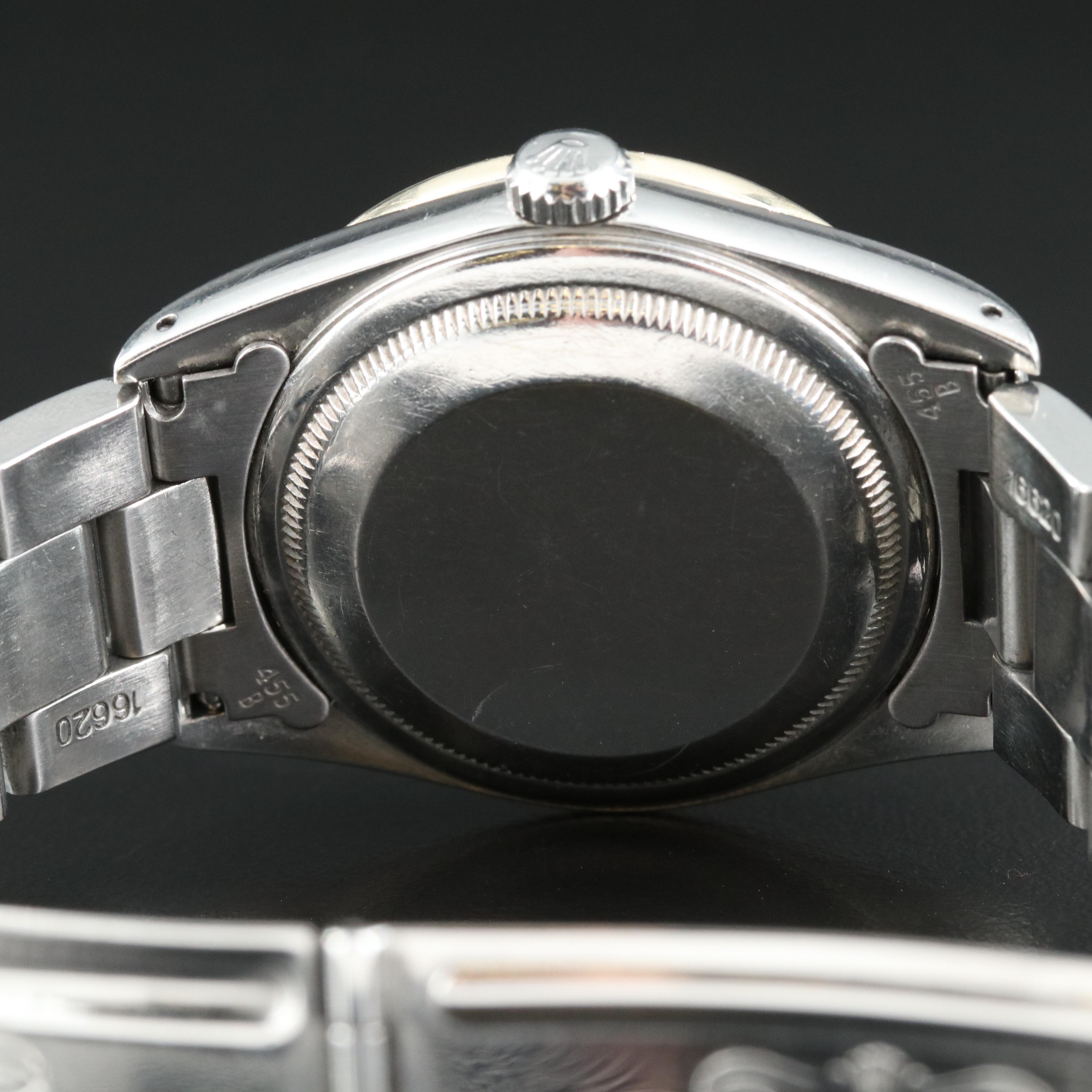 Rolex Oyster Perpetual Datejust with Custom Dial and Bezel Watch