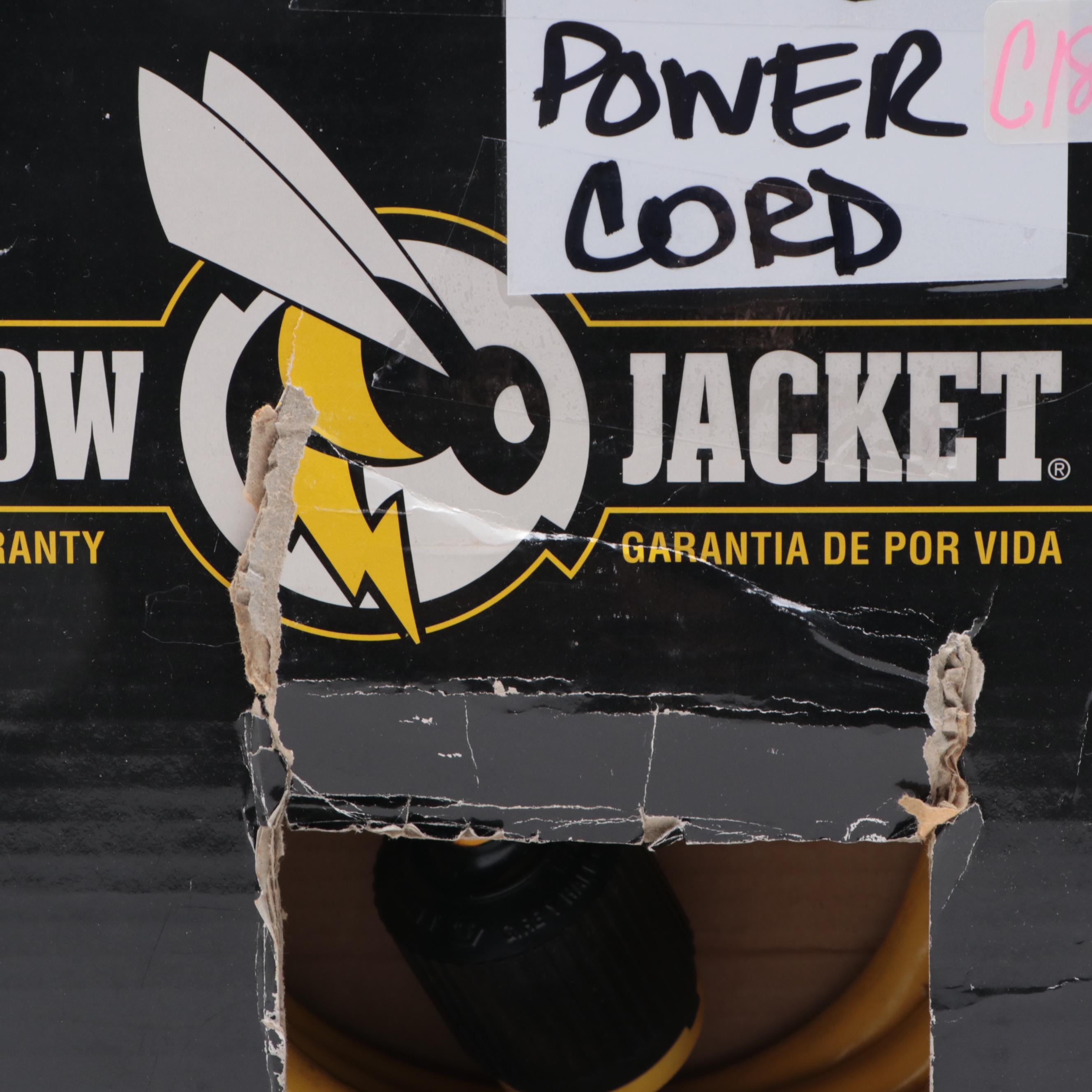 Yellow Jacket Generator Power Cord