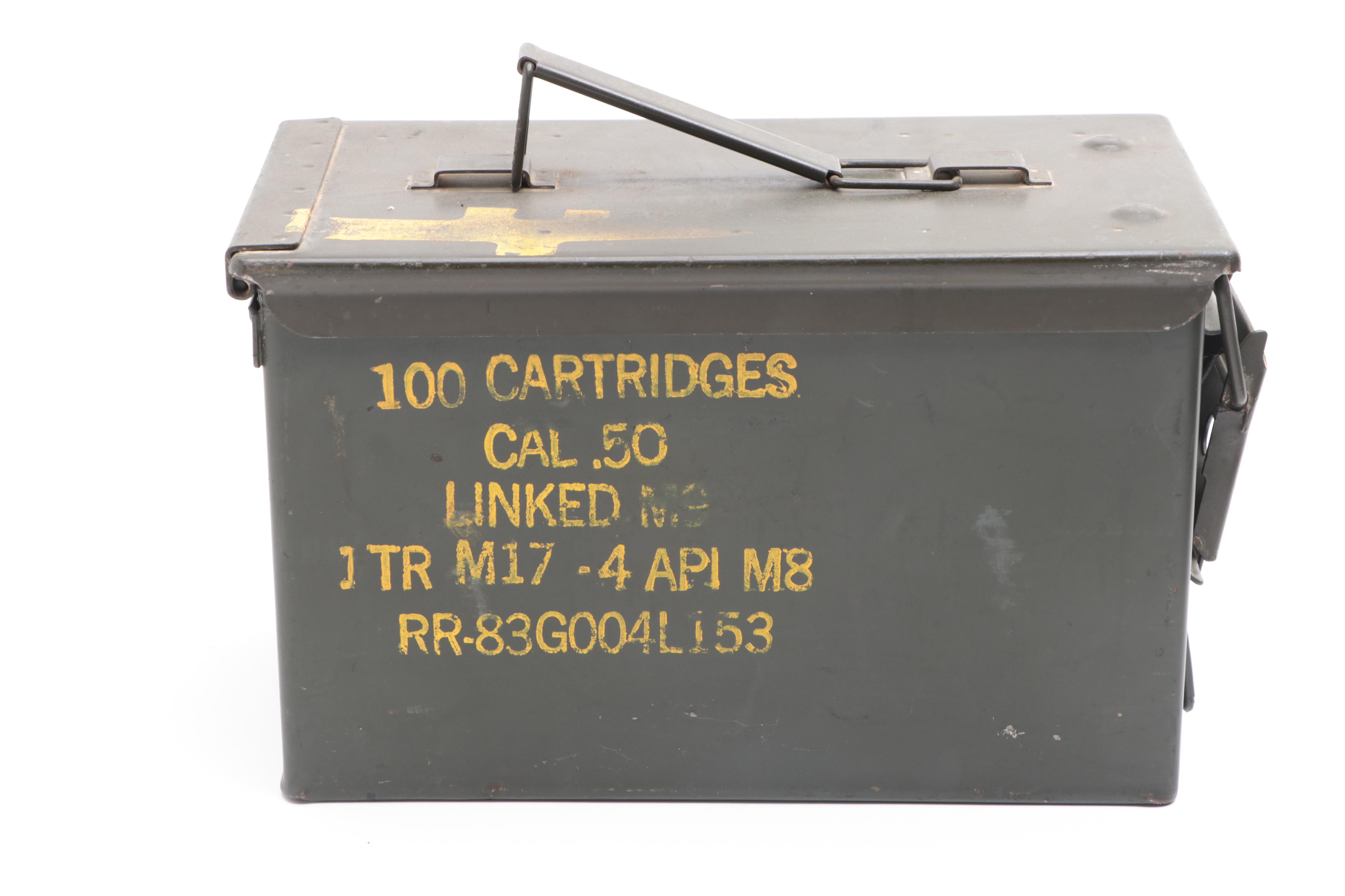 Military Style Ammo Cans with Other Ammunition Storage Containers