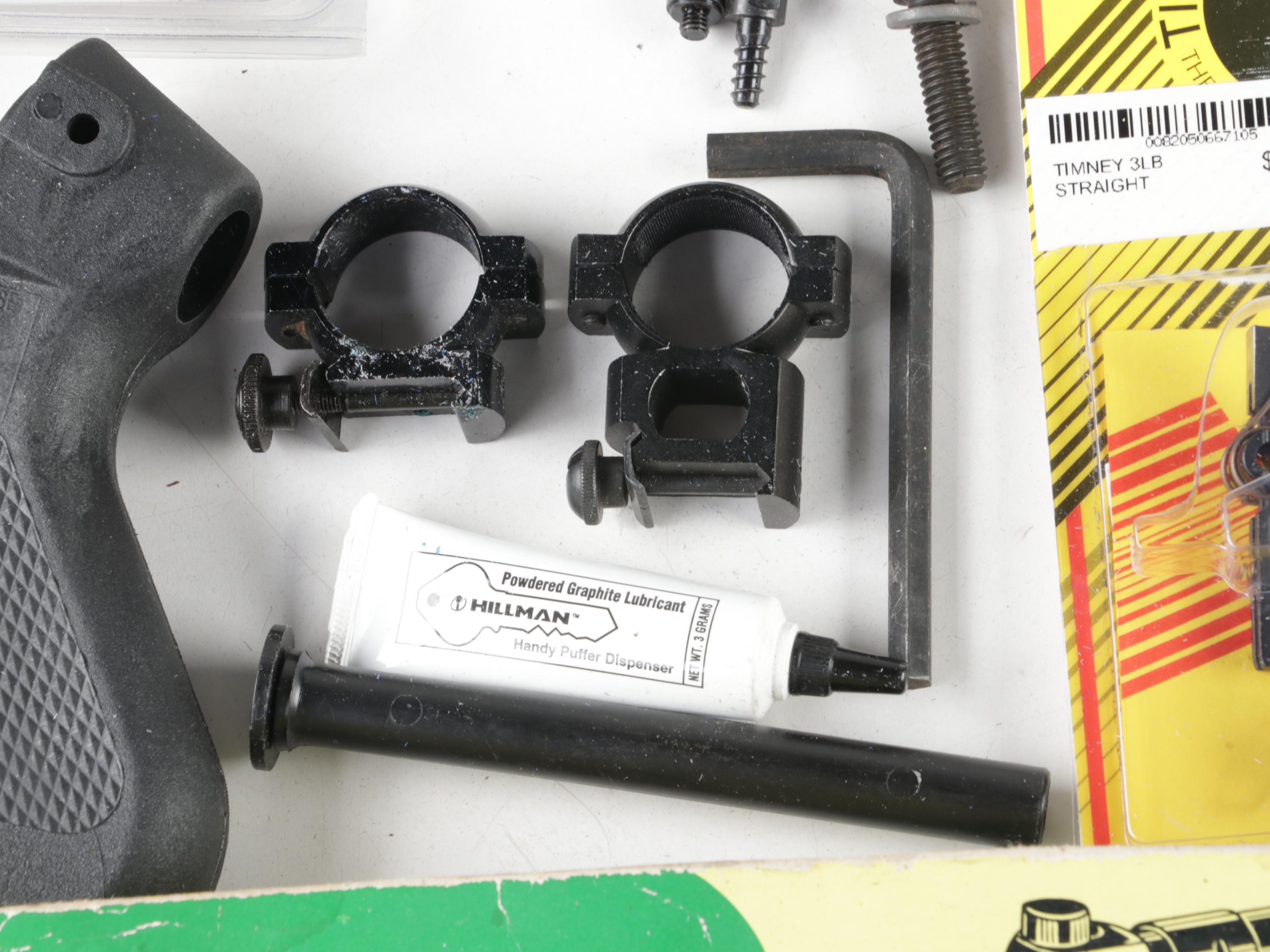 Glenfield Riflescope, Timney Trigger Pull Scale, and More Firearm Accessories