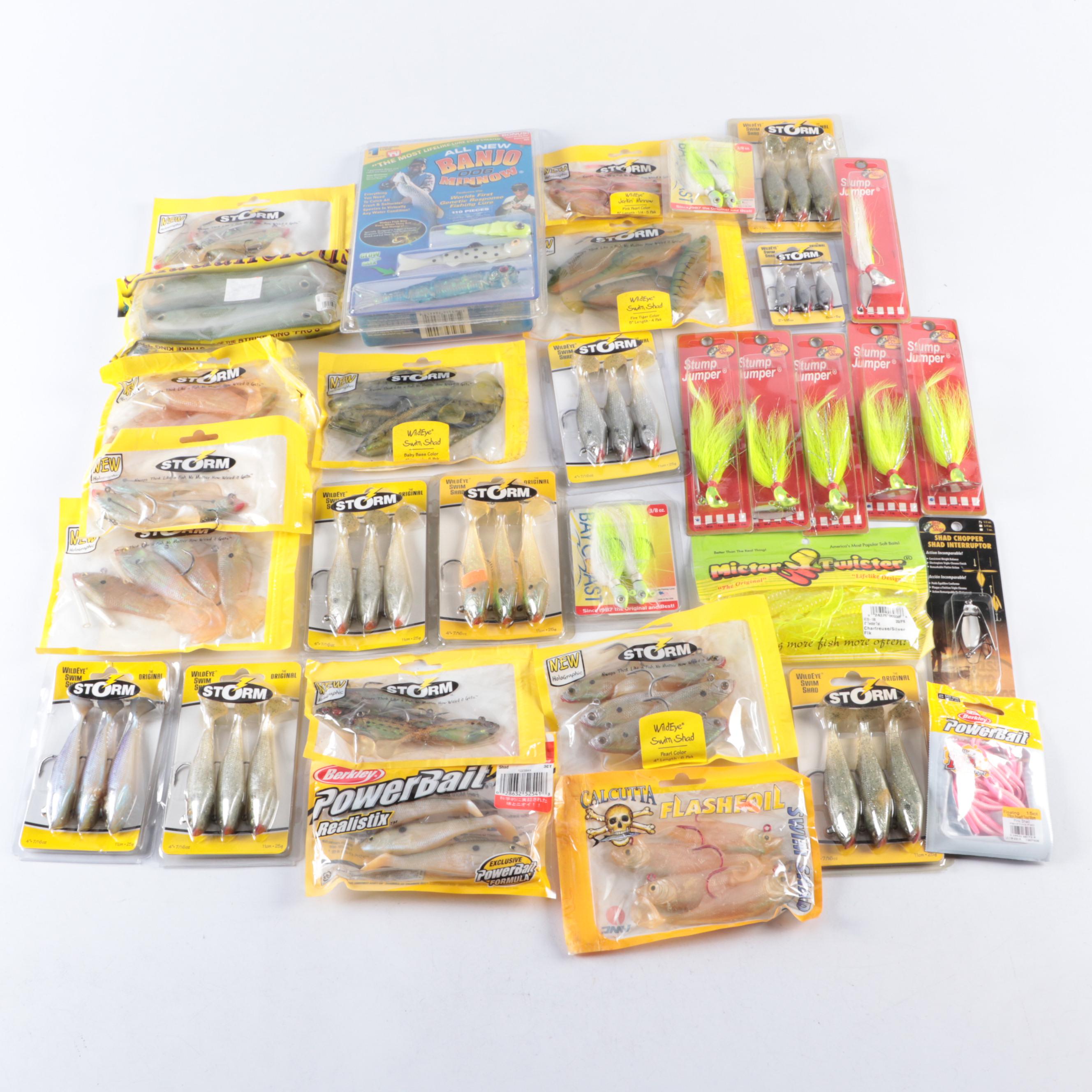 Bass Pro Shops, Storm Lures, Bay Coast with Other Fishing Lures and Power Baits