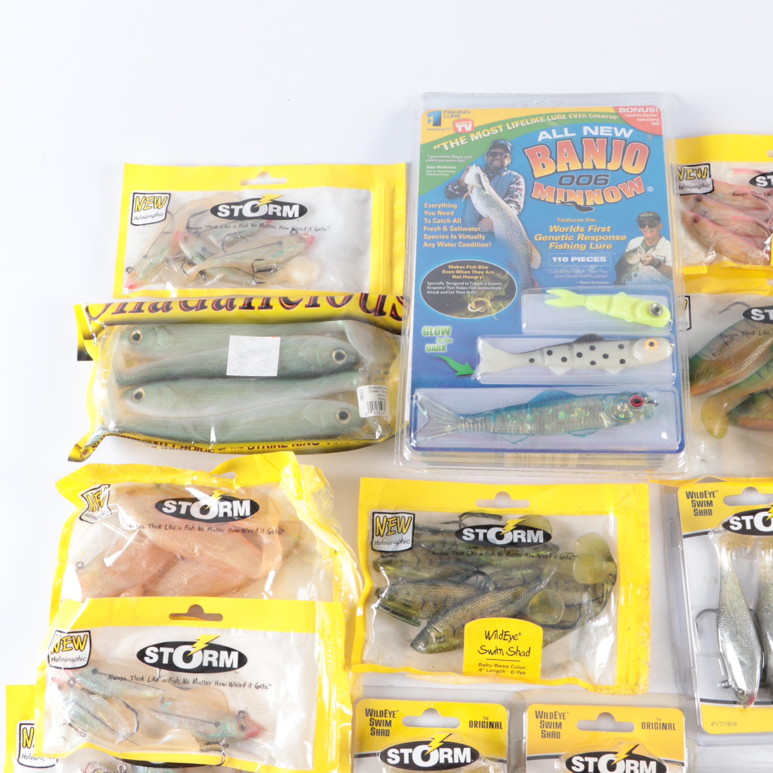 Bass Pro Shops, Storm Lures, Bay Coast with Other Fishing Lures and Power Baits