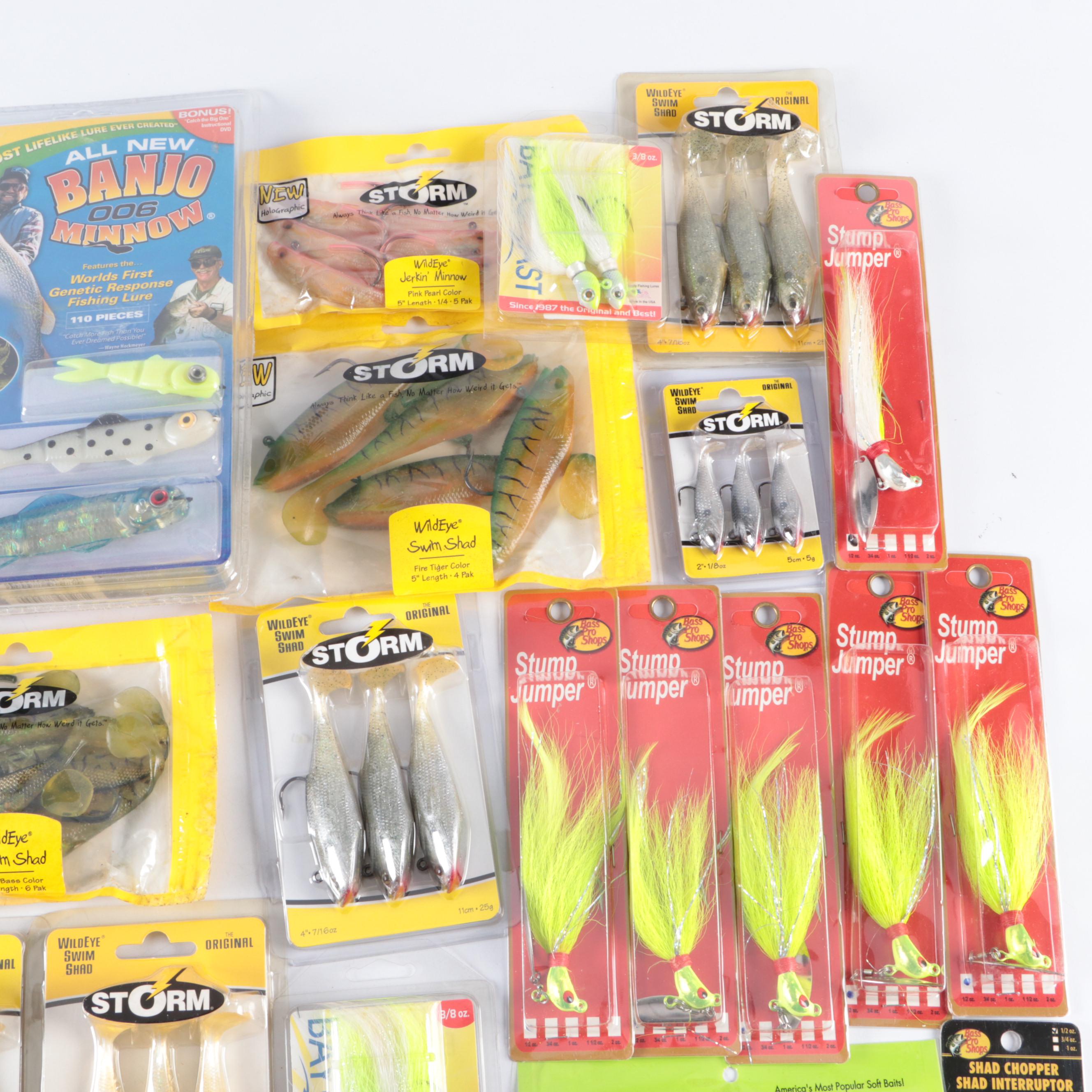 Bass Pro Shops, Storm Lures, Bay Coast with Other Fishing Lures and Power Baits