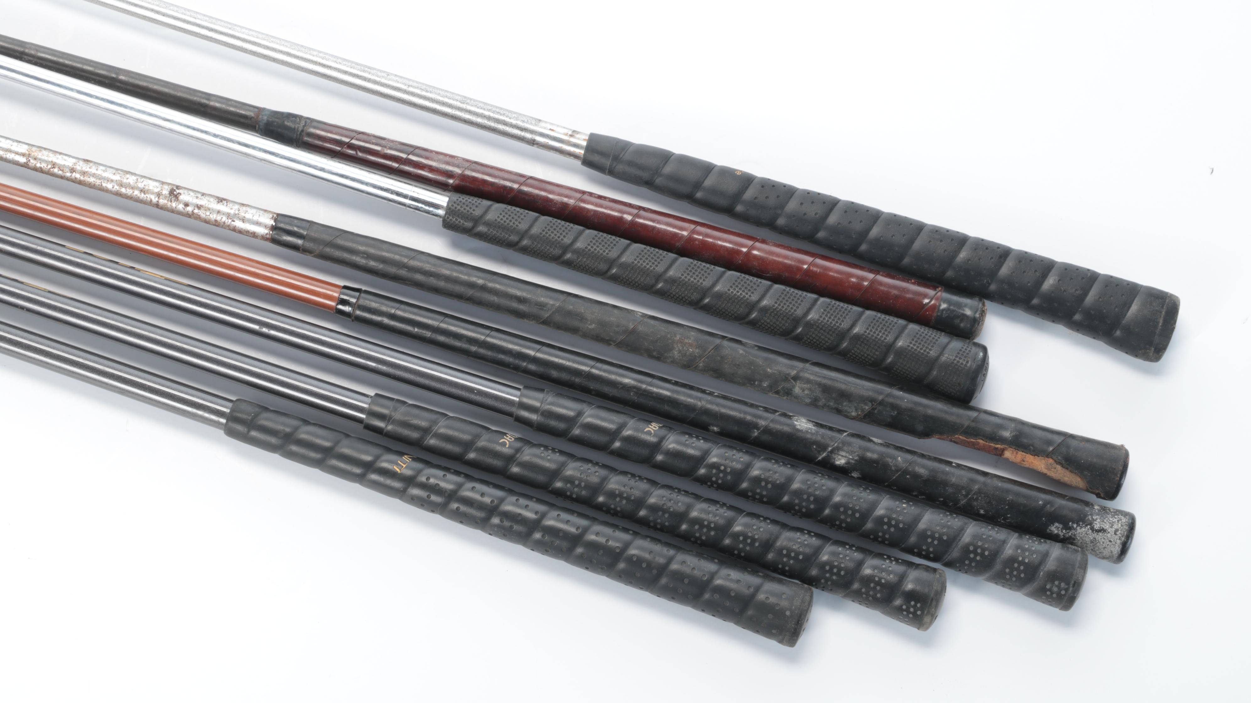 MacGregor, Harvey Penick, and More Golf Clubs with Golf Bag and Club