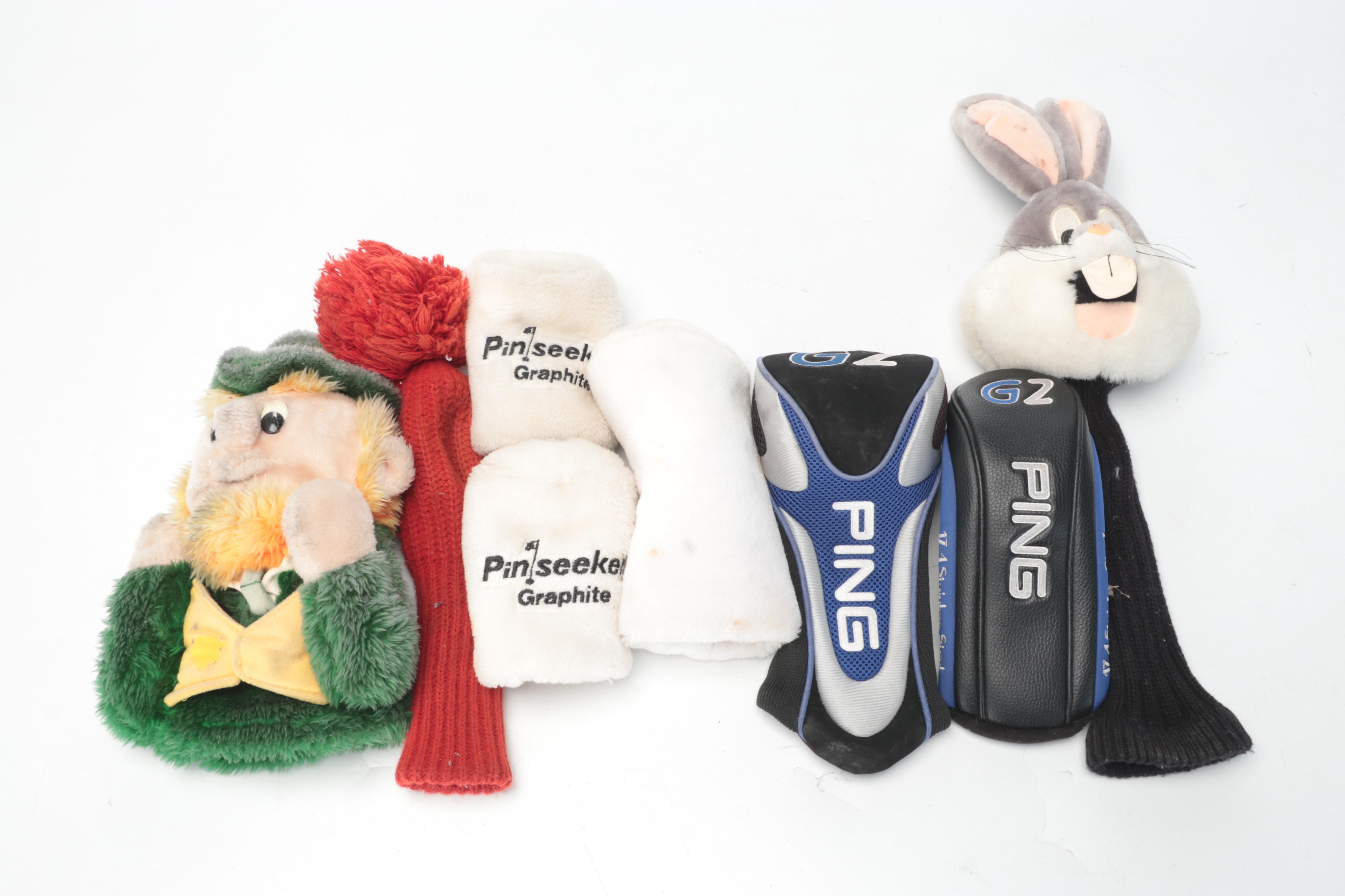 MacGregor, Harvey Penick, and More Golf Clubs with Golf Bag and Club