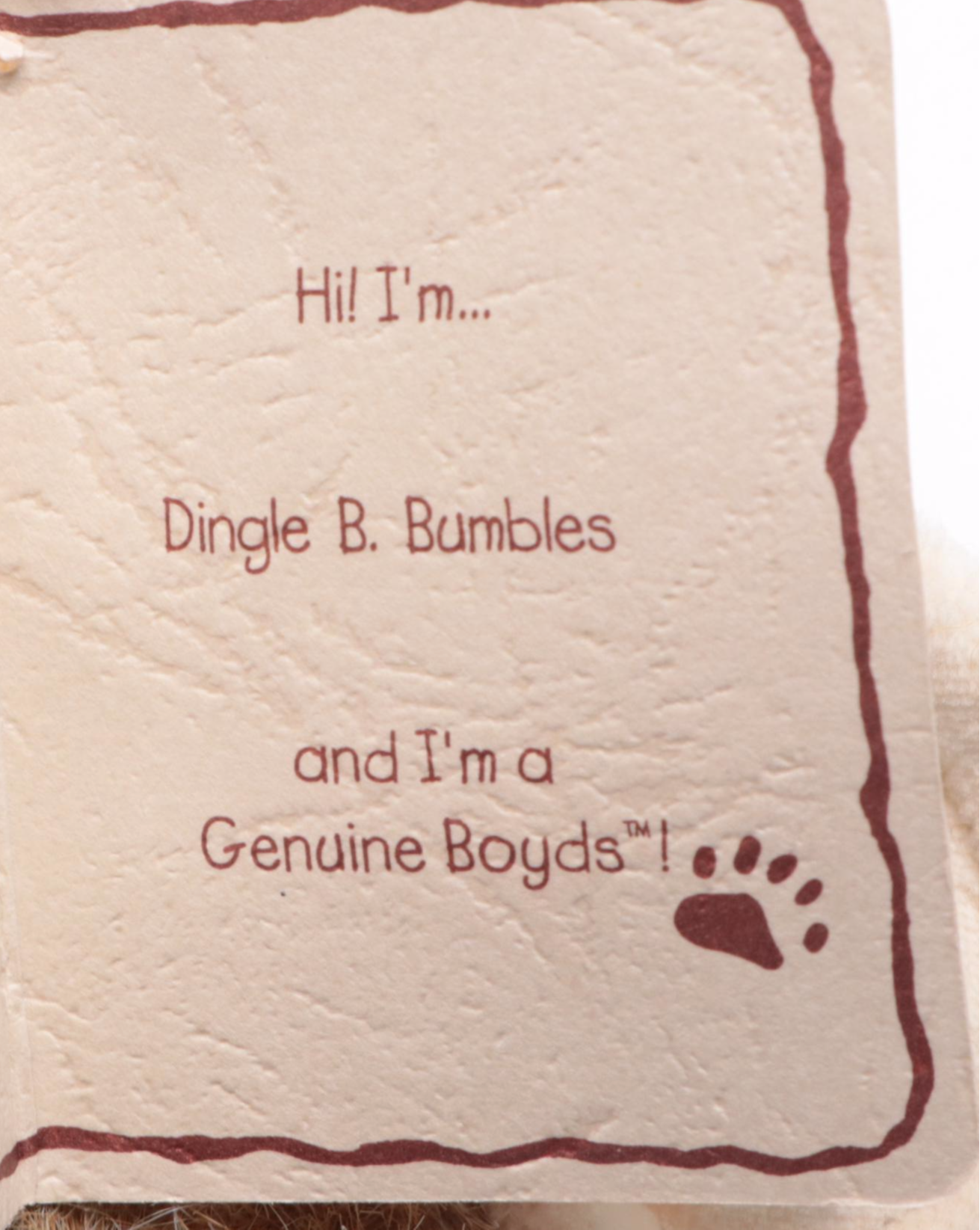 Boyds Bears "Dingle B. Bumbles" and Other Bears