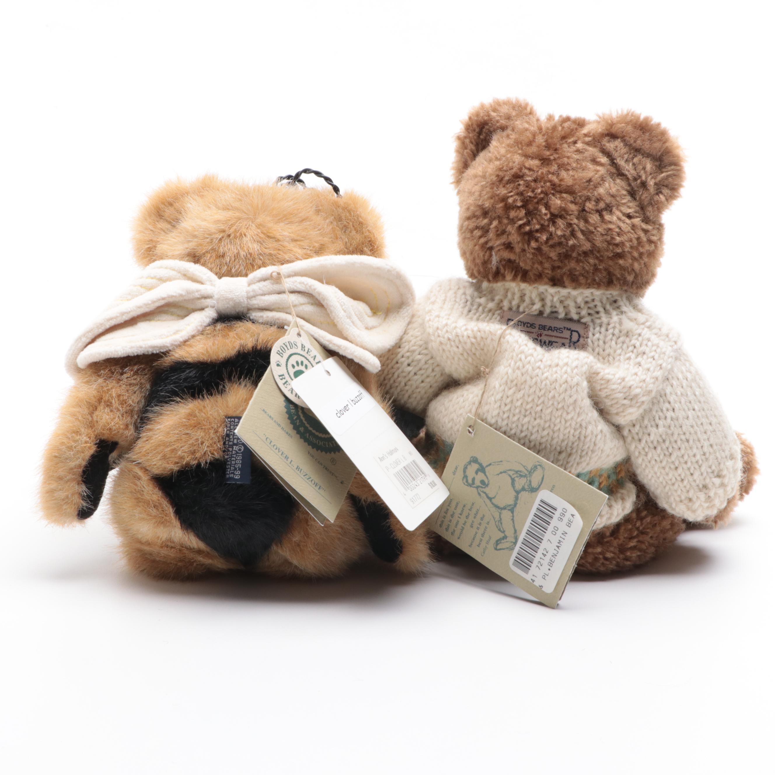 Boyds Bears "Dingle B. Bumbles" and Other Bears