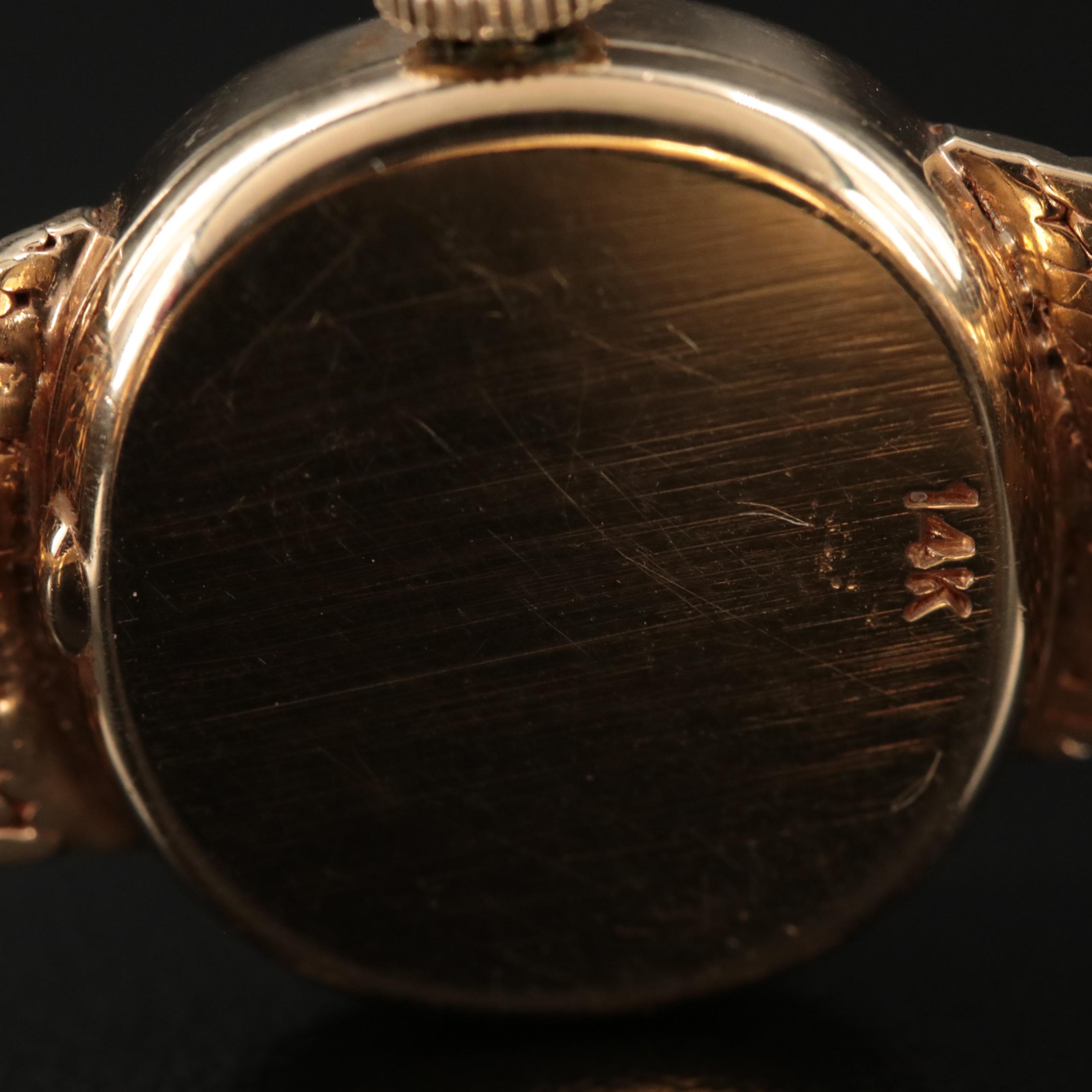 Vintage Rolex 14K Manual-Wind Watch