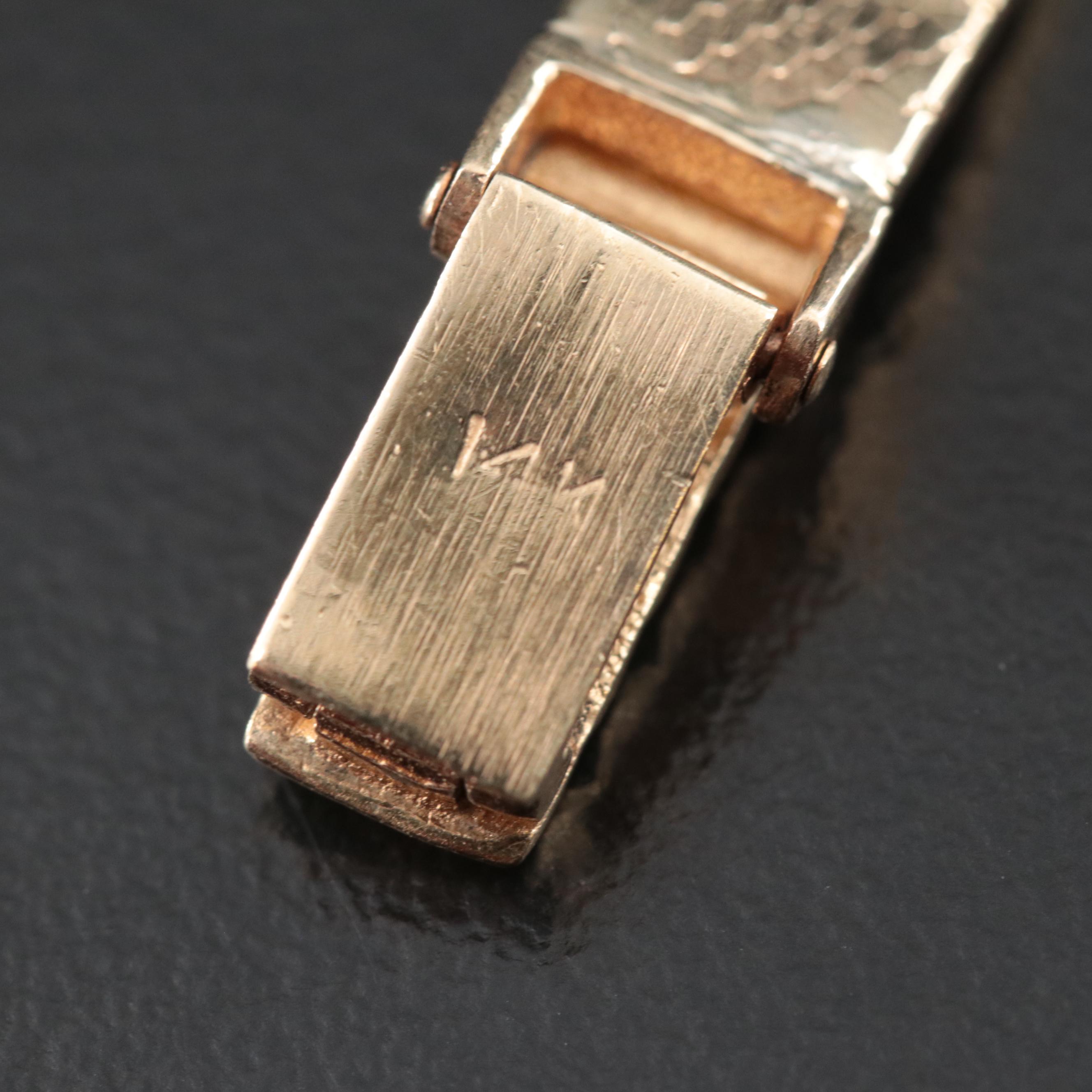 Vintage Rolex 14K Manual-Wind Watch