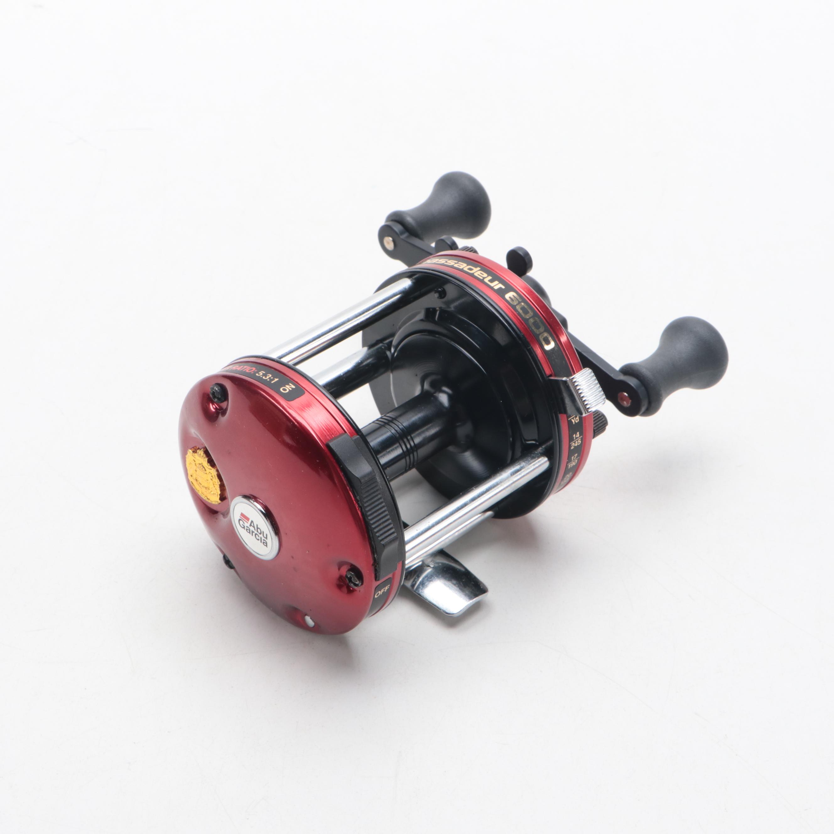 Abu Garcia Ambassaduer 6000 and 7000 Baitcasting Trolling Reels
