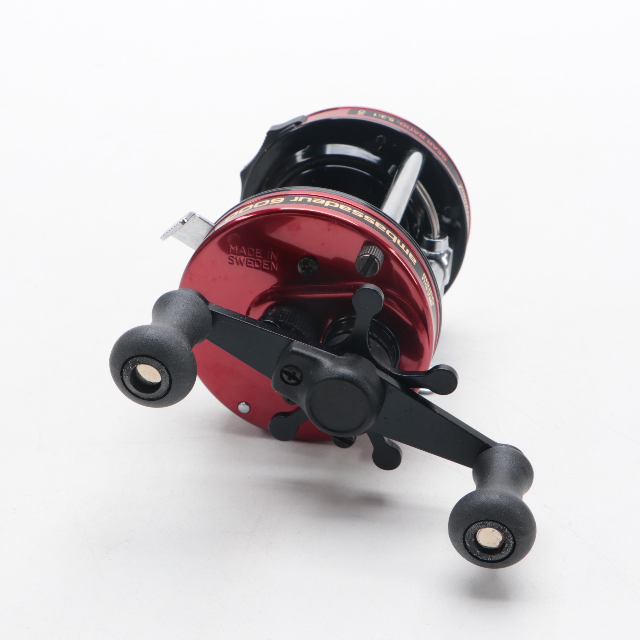 Abu Garcia Ambassaduer 6000 and 7000 Baitcasting Trolling Reels