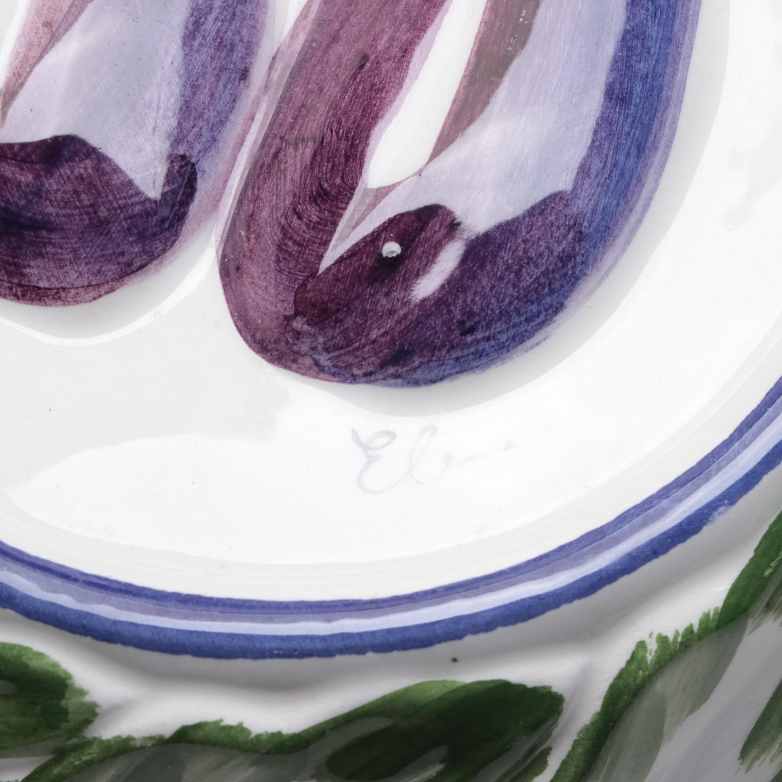 Intrada Ceramic Decorative Mold with Other Platters and Tableware