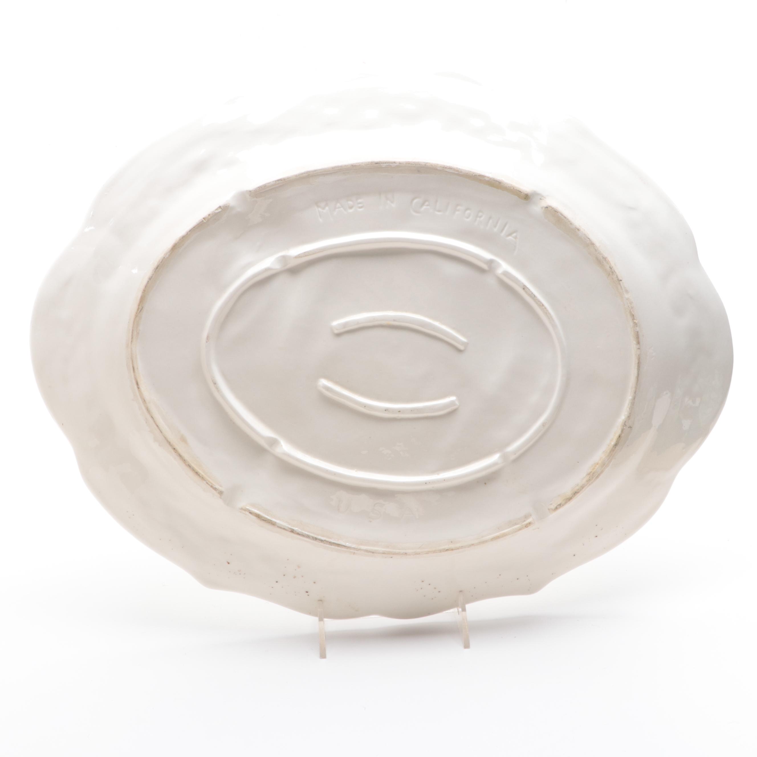 Intrada Ceramic Decorative Mold with Other Platters and Tableware