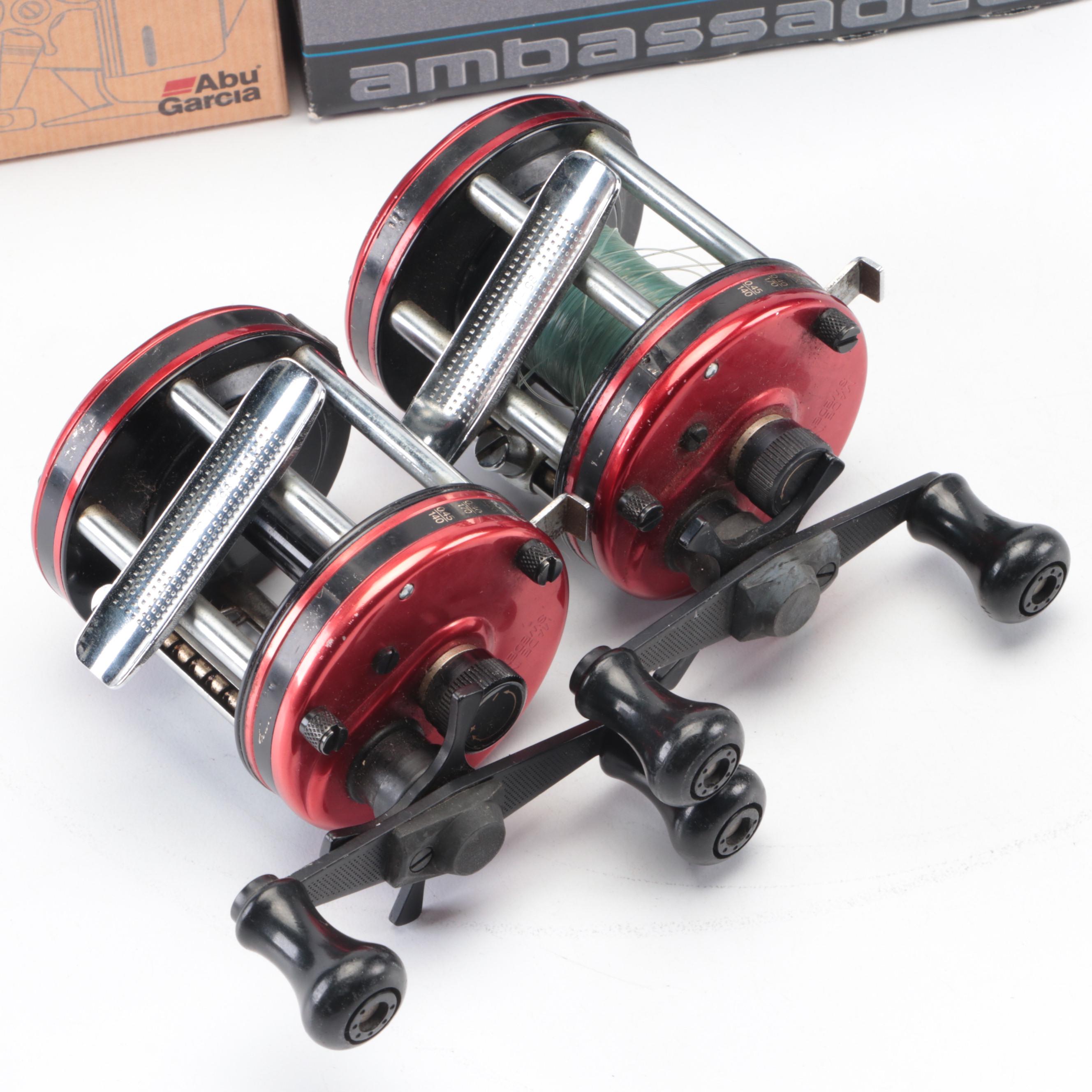 Abumatic 170, Abu Garcia Ambassadeur 6000 and Other Reels
