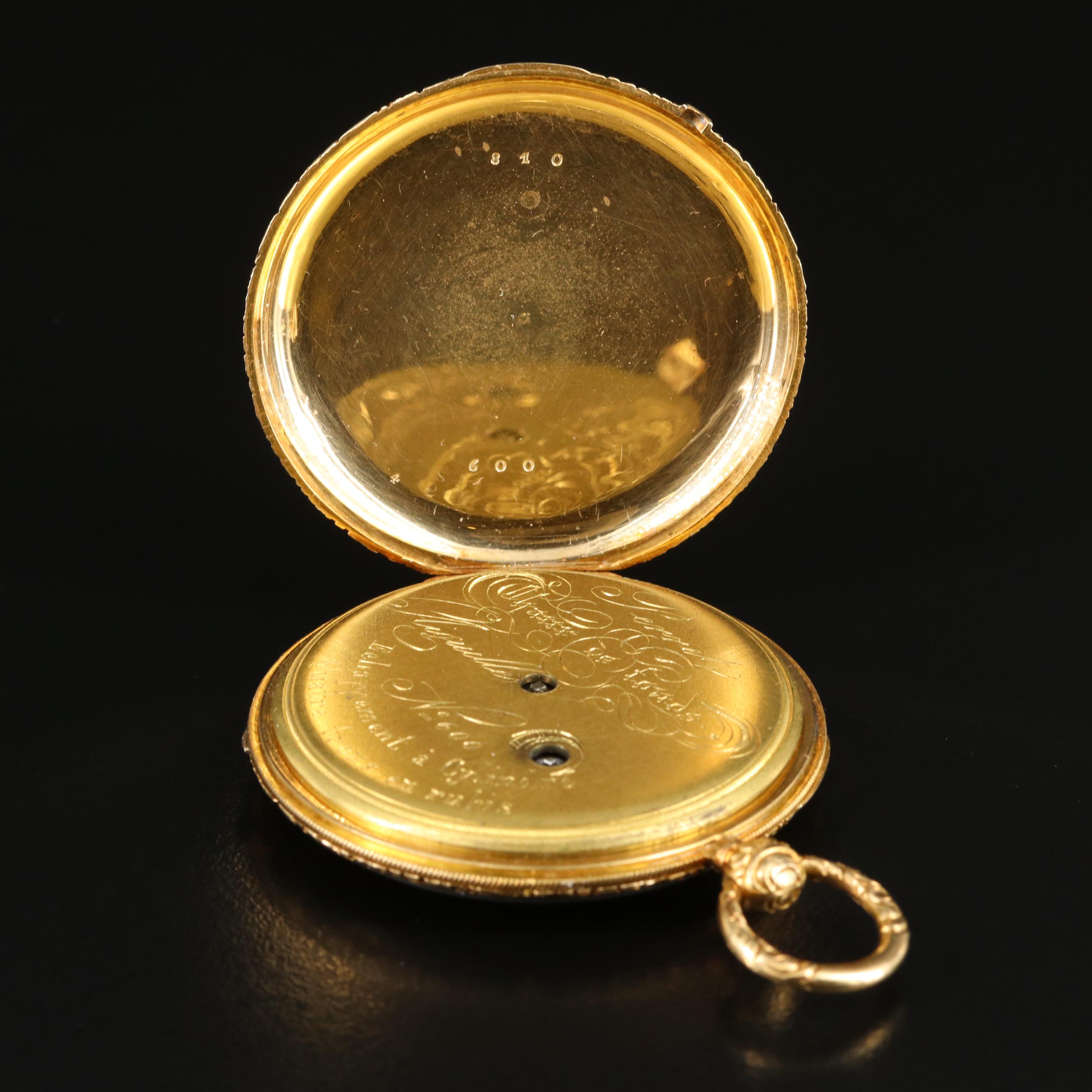 Antique 18K European Pocket Watch