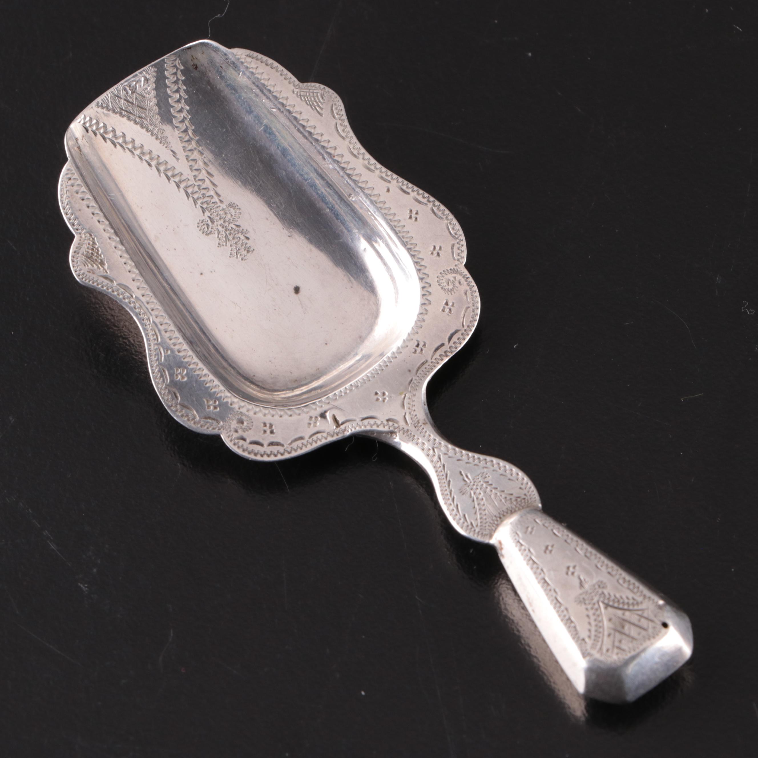 J. Cook & Sons Sterling and Coin Silver Tea Caddy Spoons