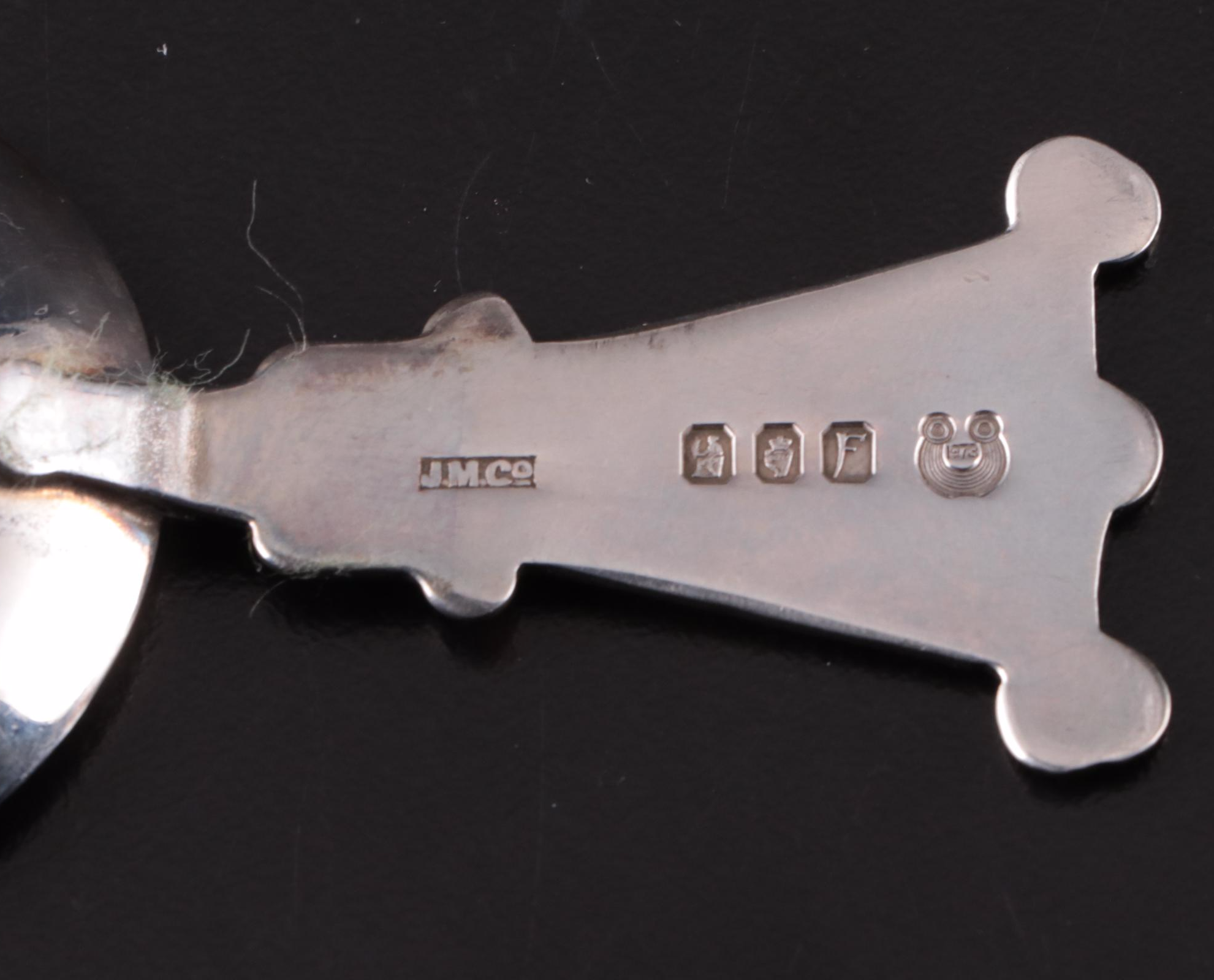 J. Cook & Sons Sterling and Coin Silver Tea Caddy Spoons