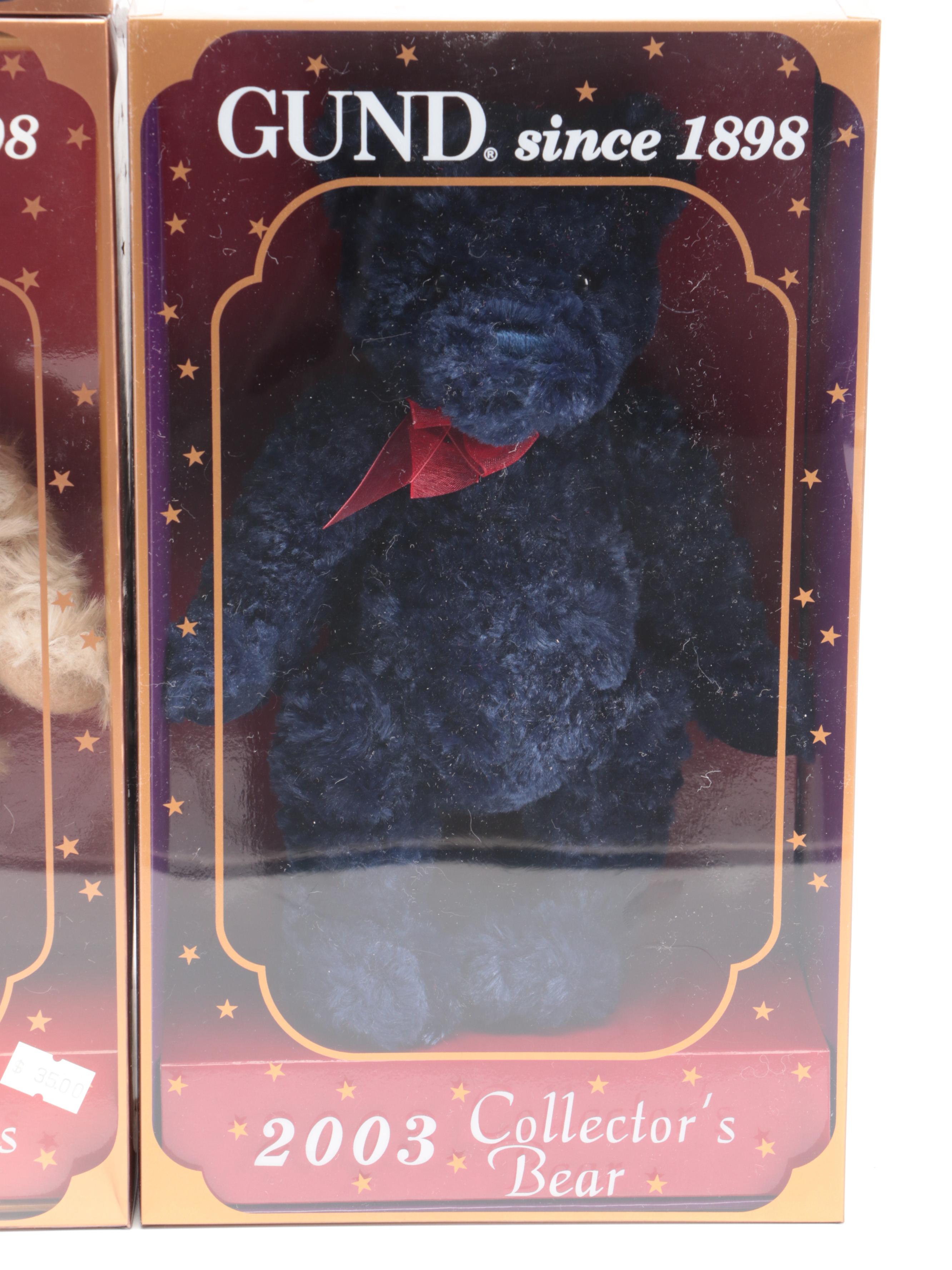 GUND Collector's Bear "Gundy" Teddy Bears, 2000–2003