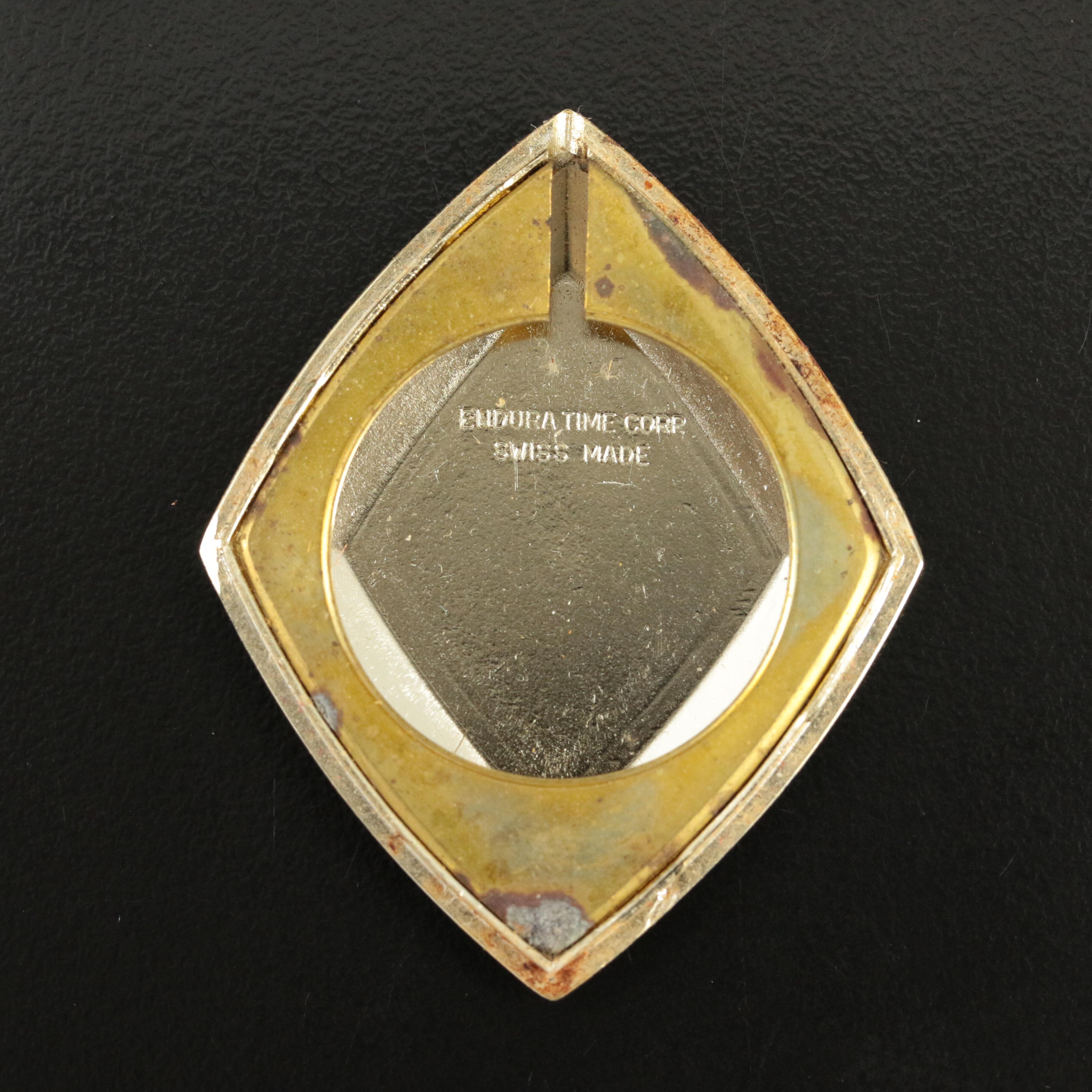 Endura Swiss-Made Vintage Pendant Watch