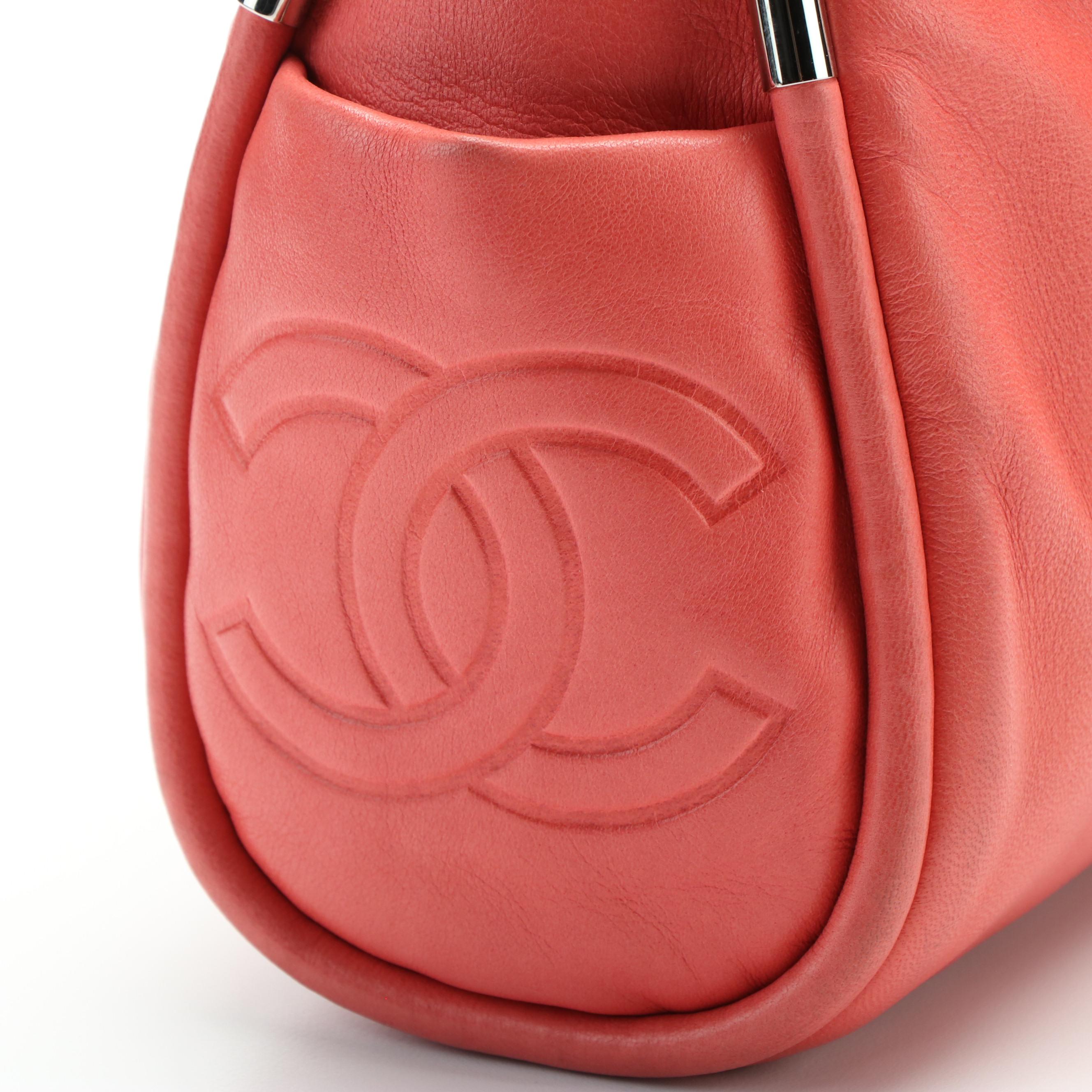 Chanel Ultimate Soft Hobo Bag in Pink Lambskin with Interwoven Chain Link Straps