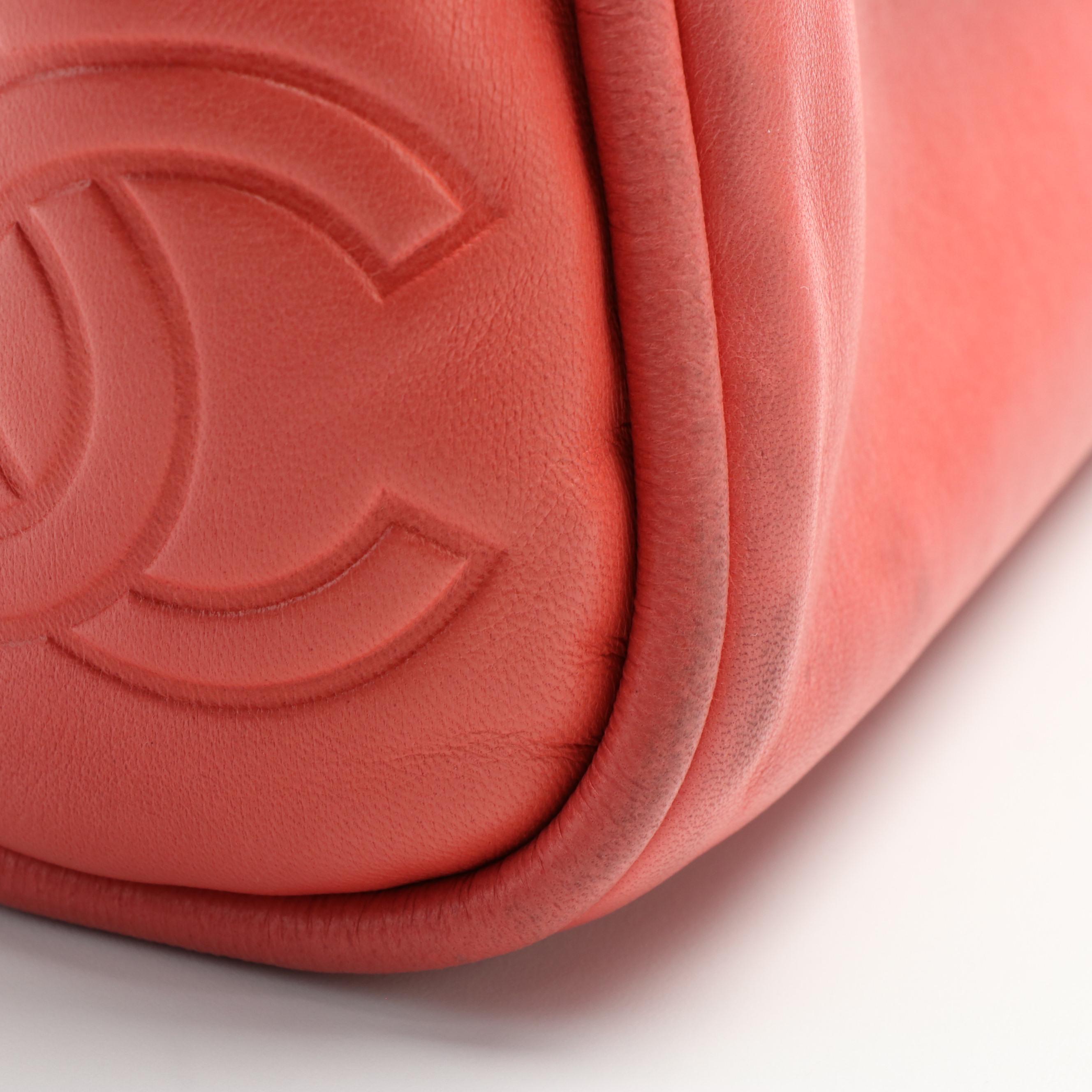 Chanel Ultimate Soft Hobo Bag in Pink Lambskin with Interwoven Chain Link Straps