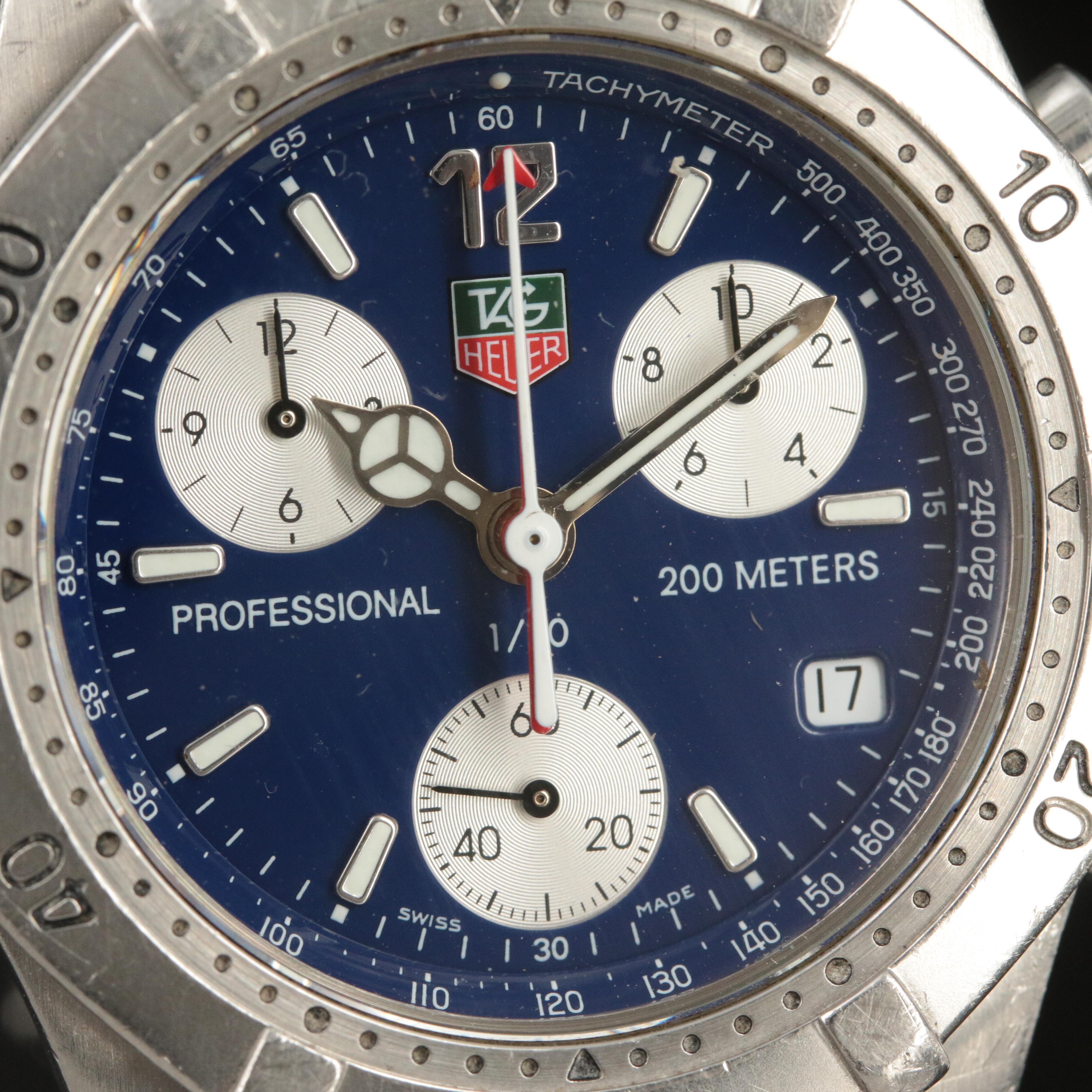 TAG Heuer Professional 200 Meters Chronograph Watch