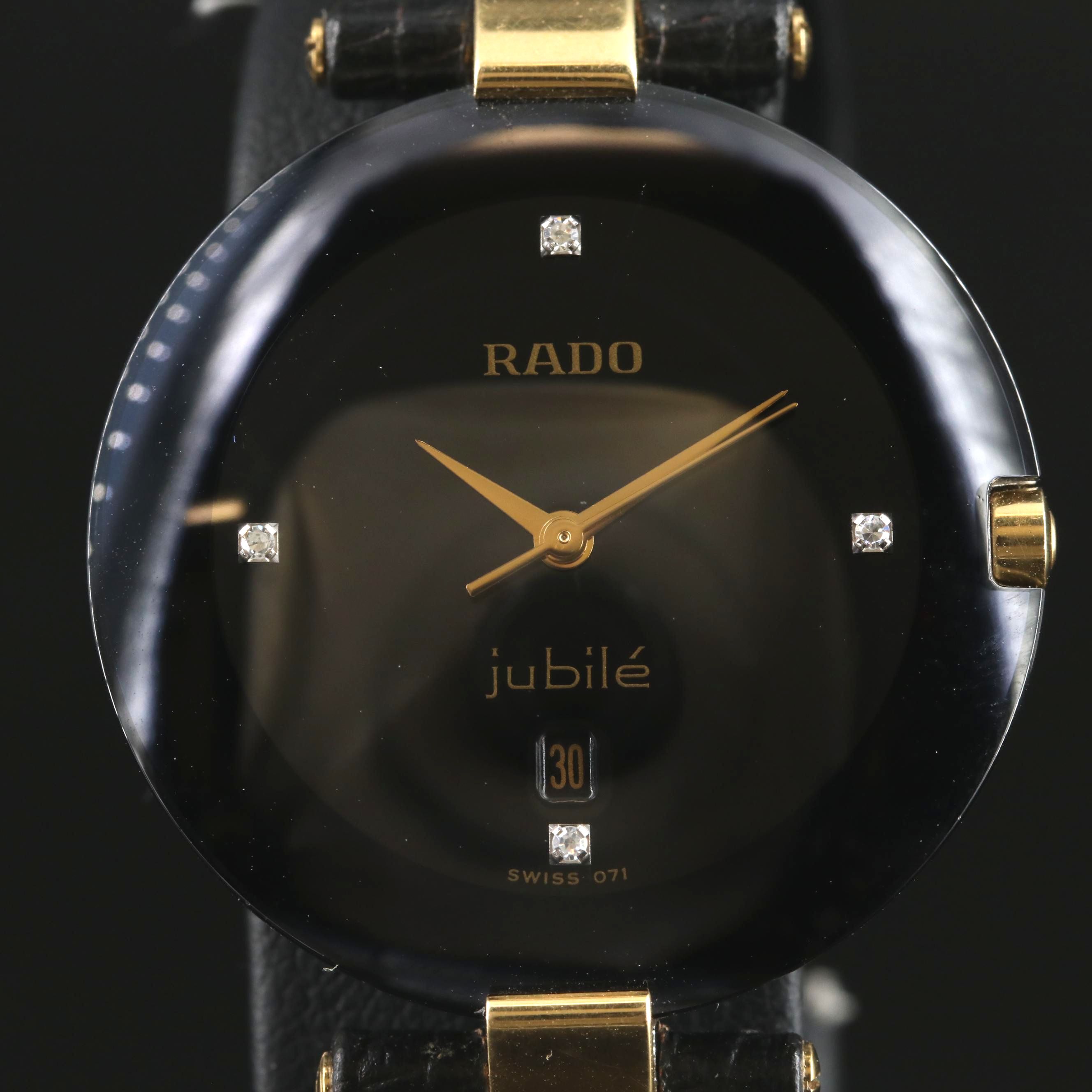 Rado Jubile Diamond Dial Ceramic and 18K Watch
