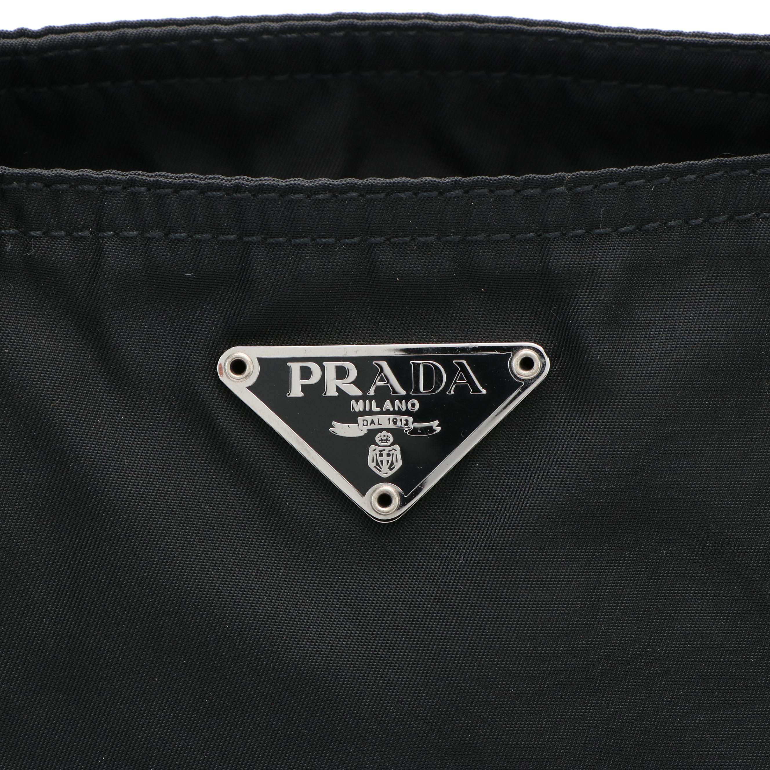 Prada Tessuto Tote Bag in Black Nylon