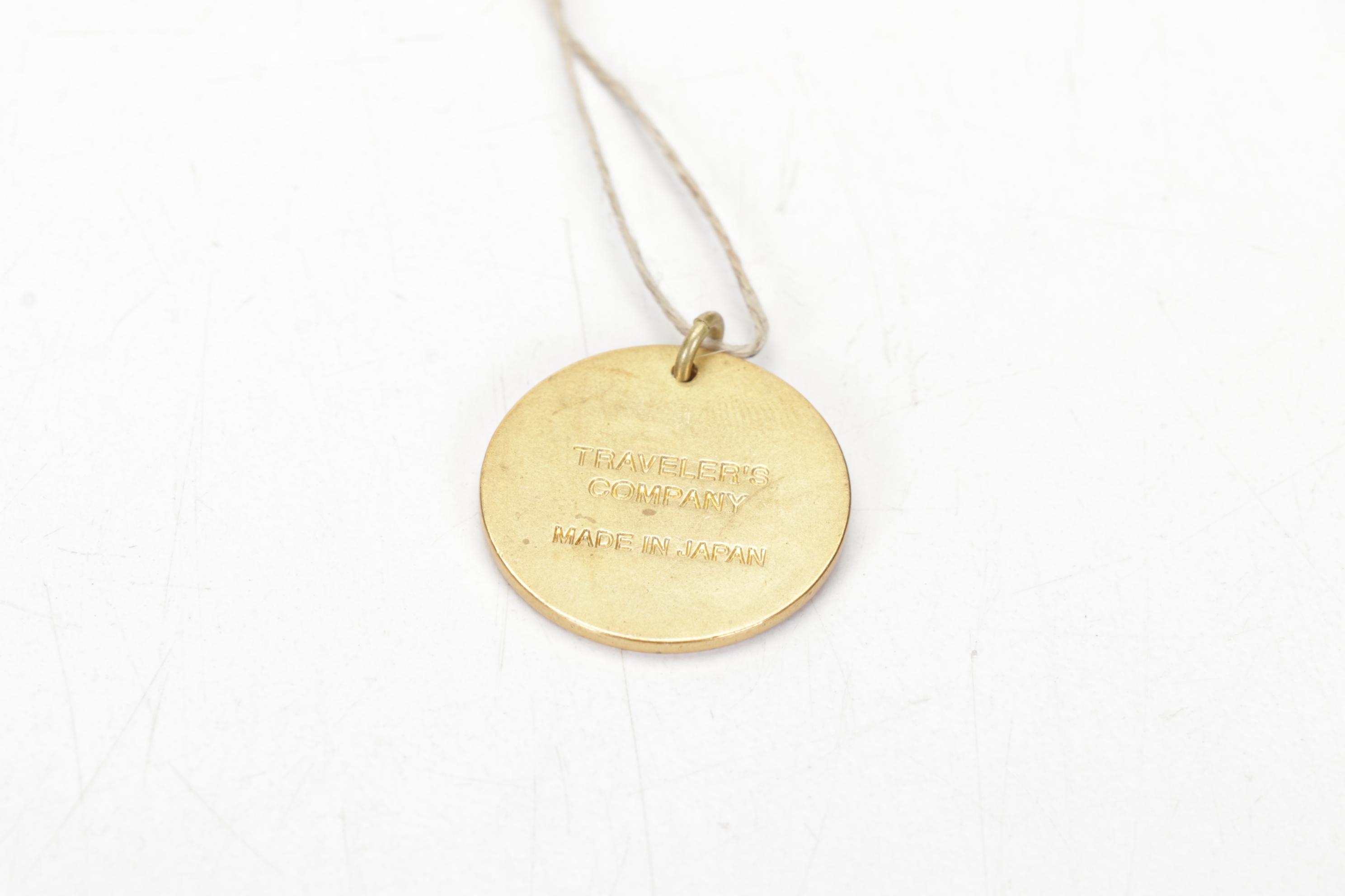 Traveler's Company and Prada Collaboration Brass Travel Pencil and Logo Charm