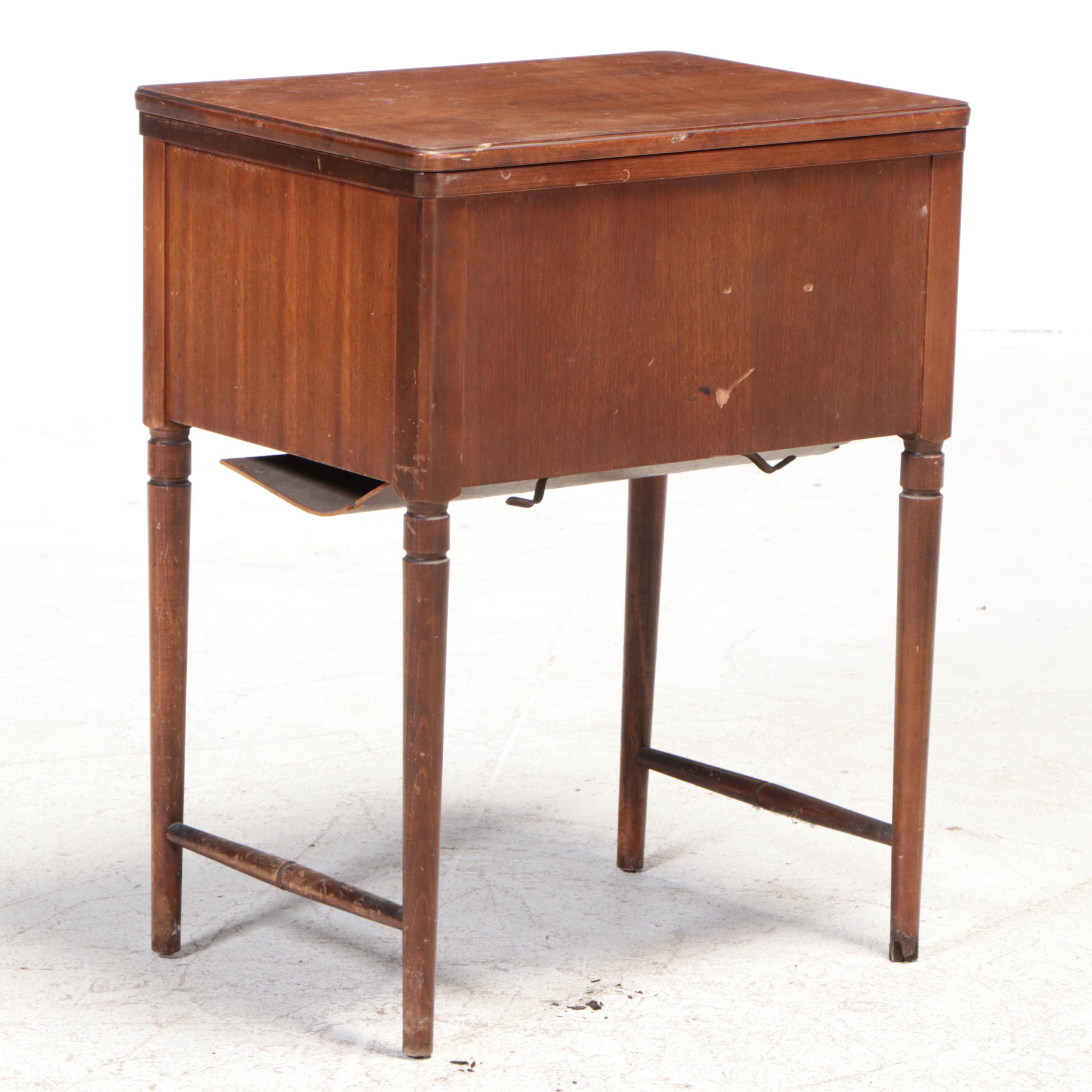 Kenmore E-6354 Electric Sewing Machine with Table, Mid-20th Century